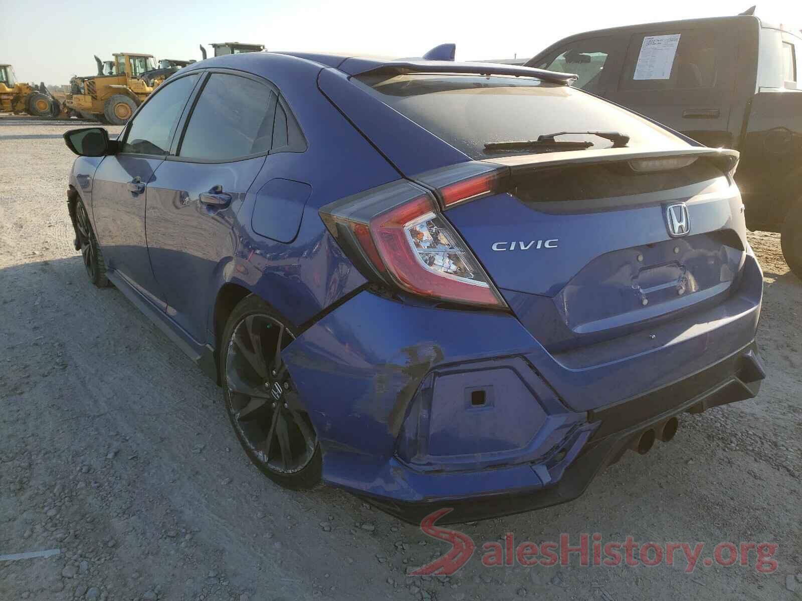 SHHFK7H40KU227258 2019 HONDA CIVIC