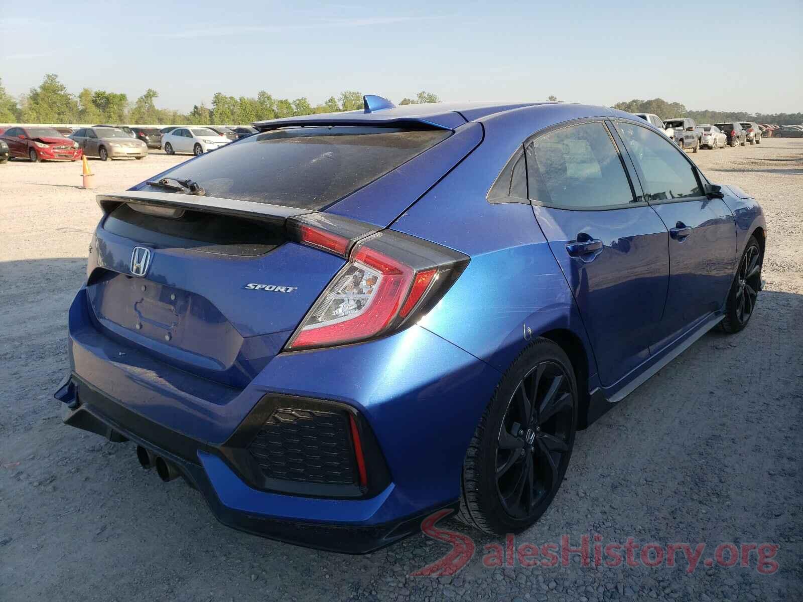 SHHFK7H40KU227258 2019 HONDA CIVIC