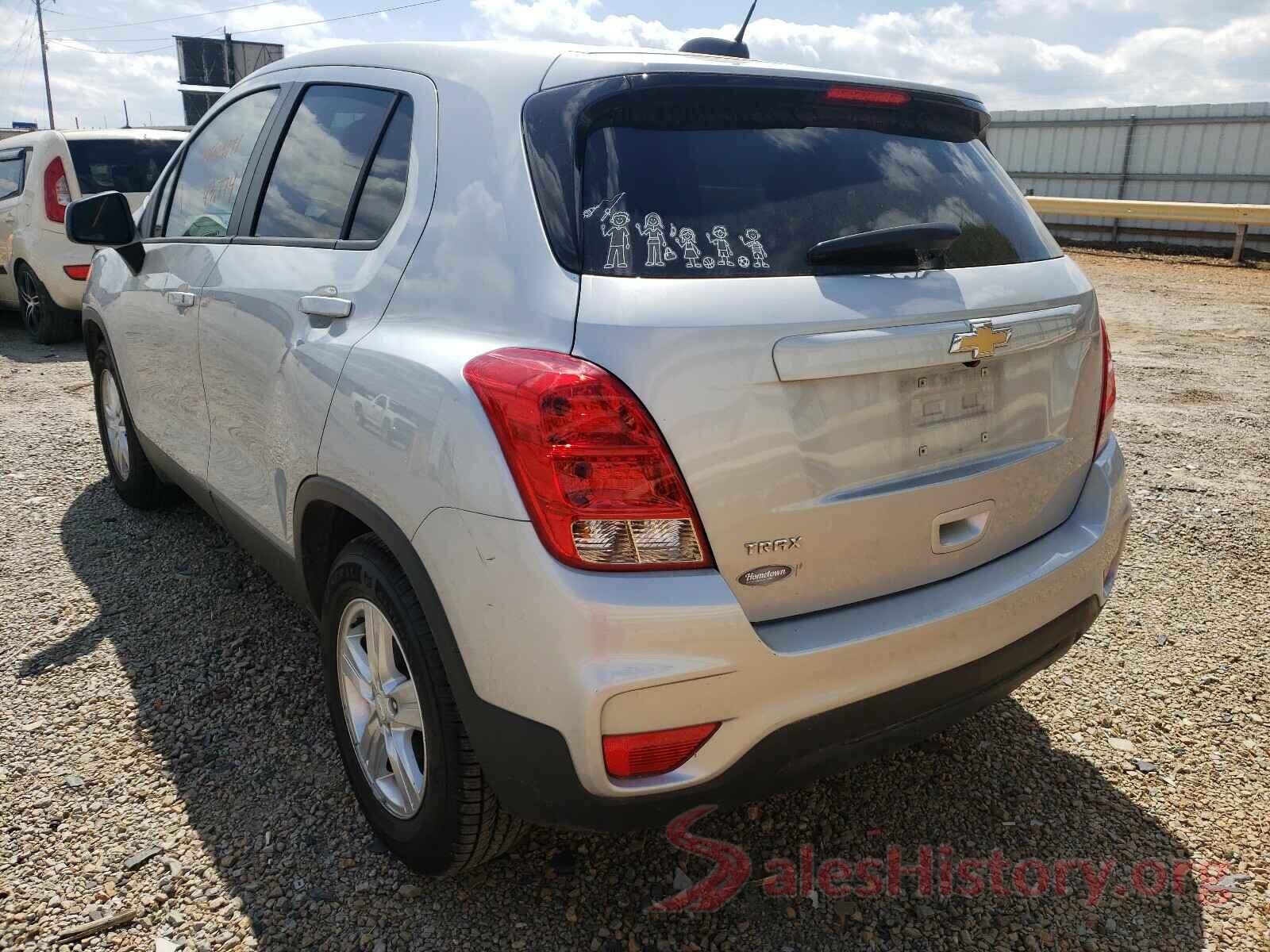 3GNCJKSB4KL216984 2019 CHEVROLET TRAX