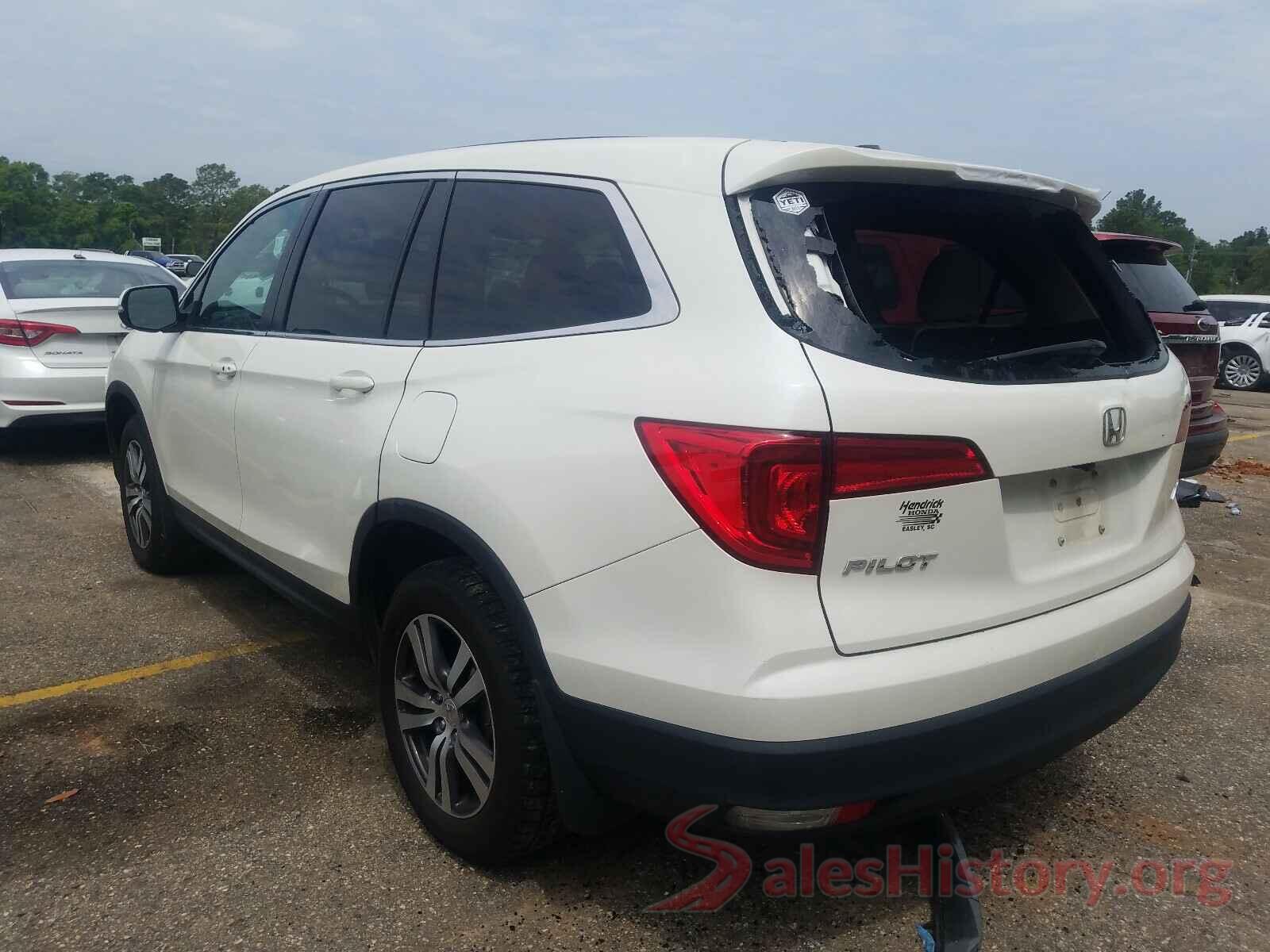 5FNYF6H54HB067461 2017 HONDA PILOT