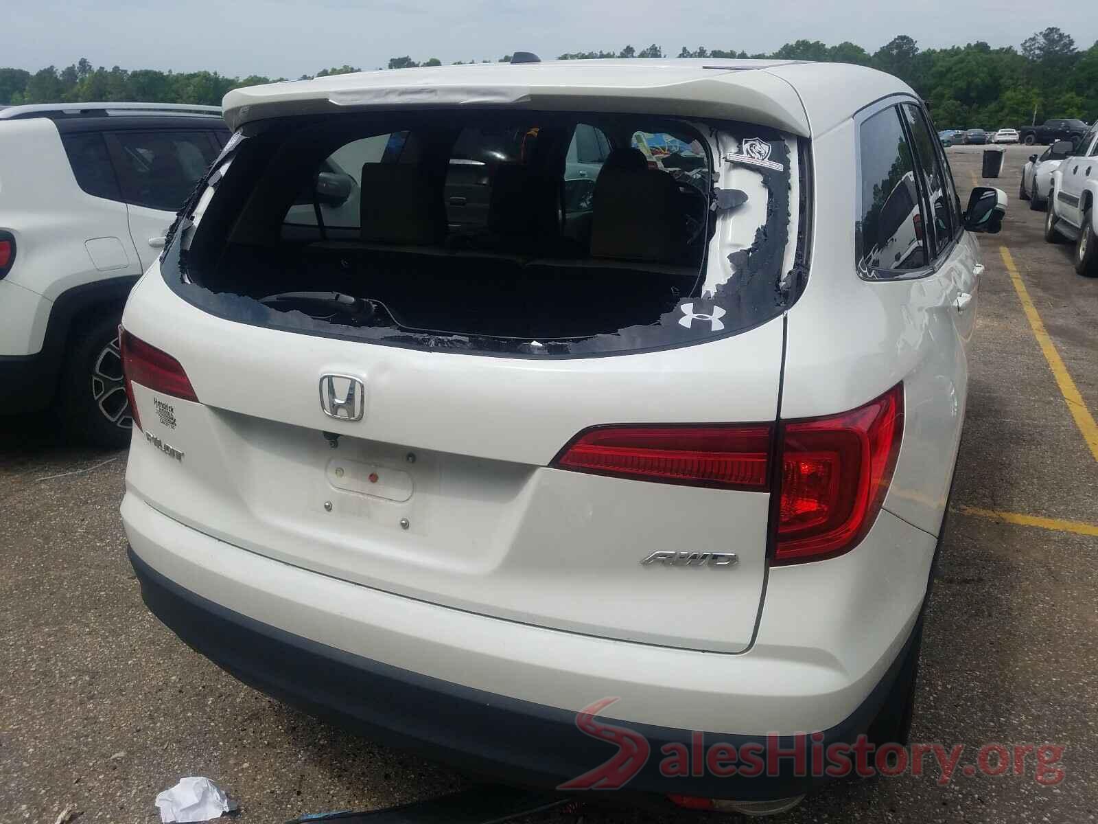 5FNYF6H54HB067461 2017 HONDA PILOT