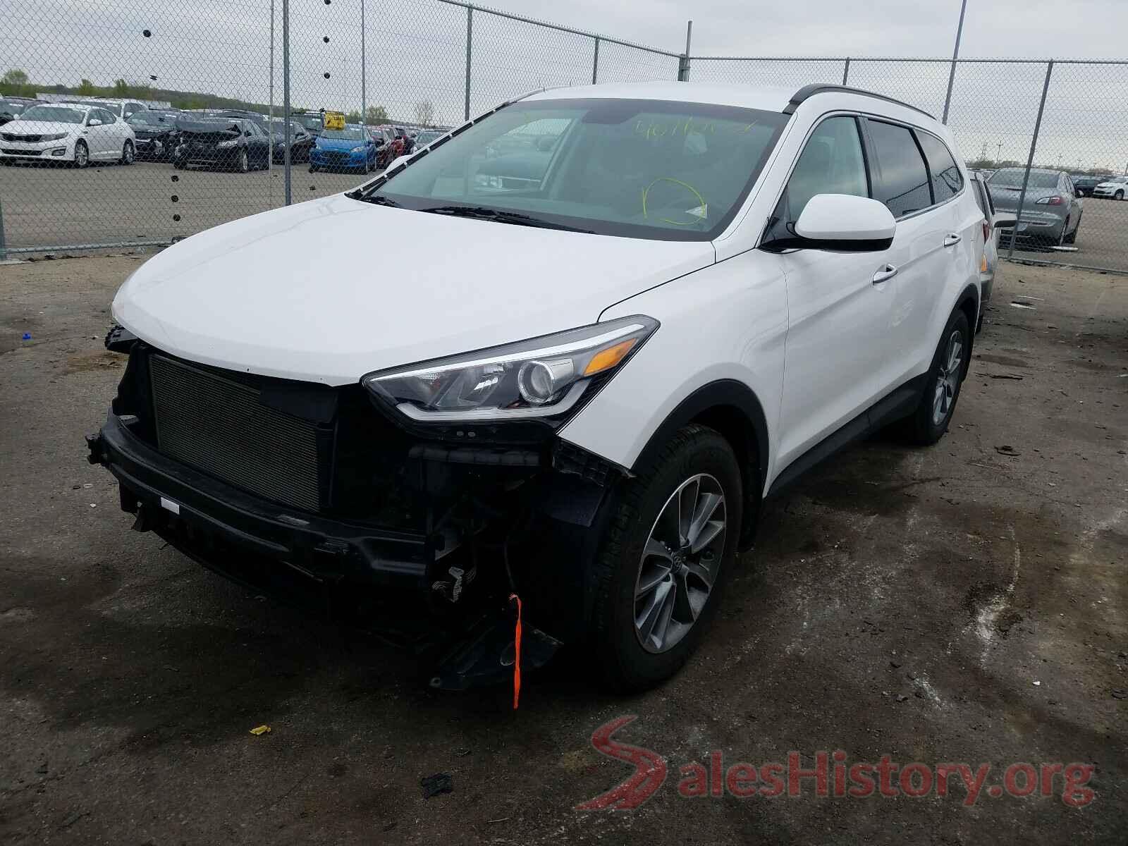 KM8SM4HF2HU249851 2017 HYUNDAI SANTA FE