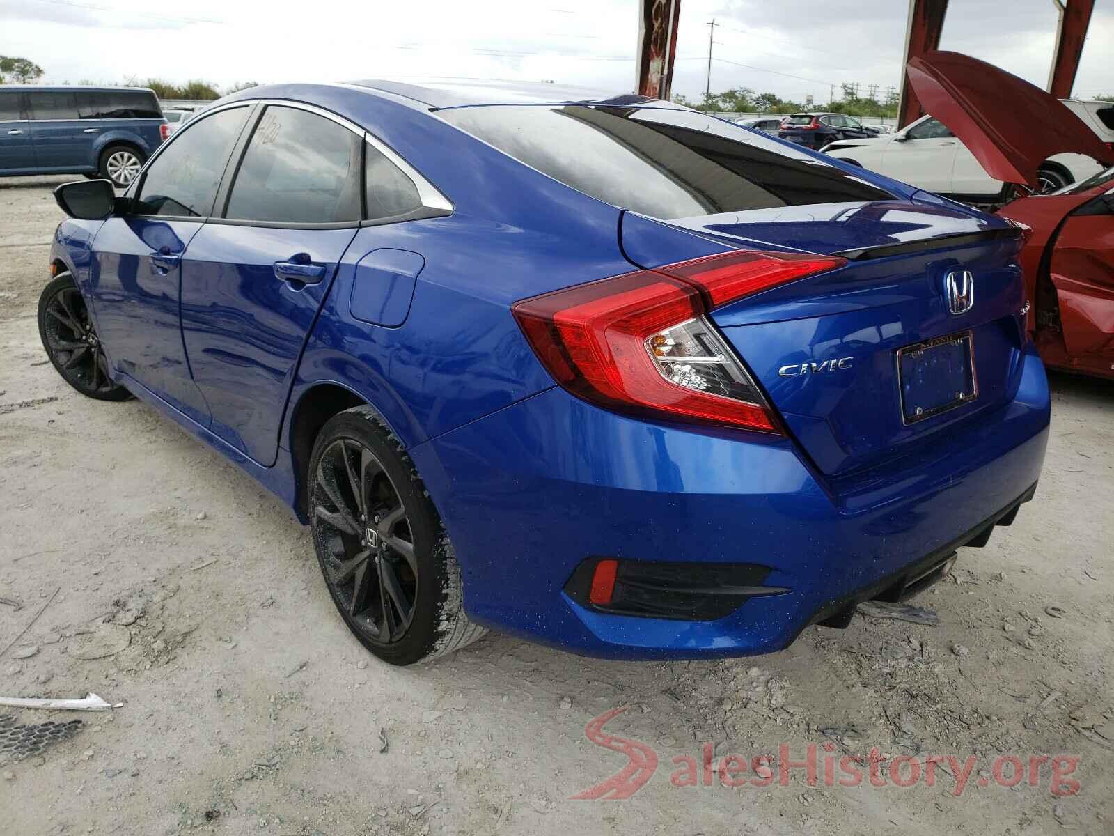 19XFC2F83KE020506 2019 HONDA CIVIC