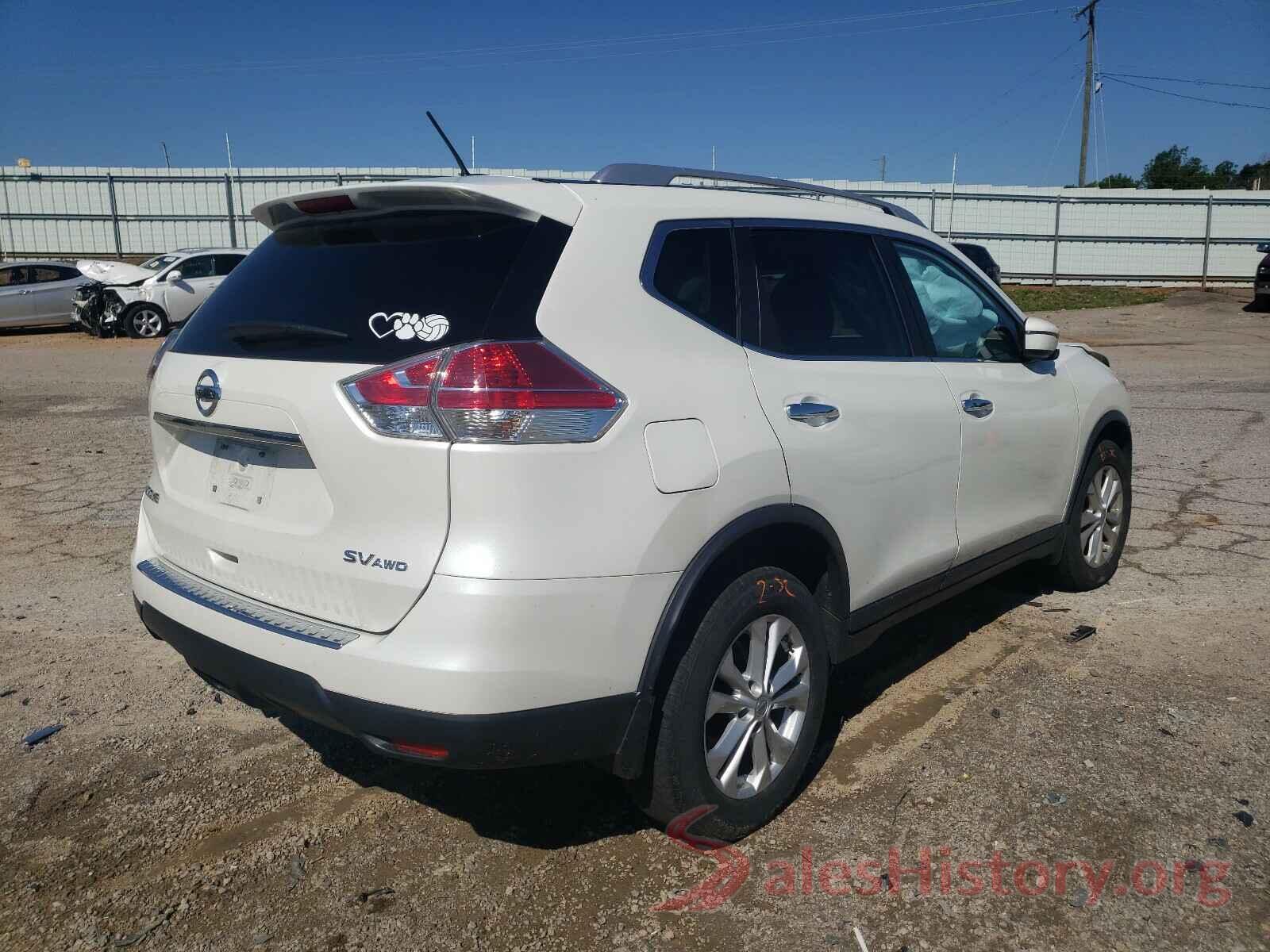 KNMAT2MV6GP622388 2016 NISSAN ROGUE