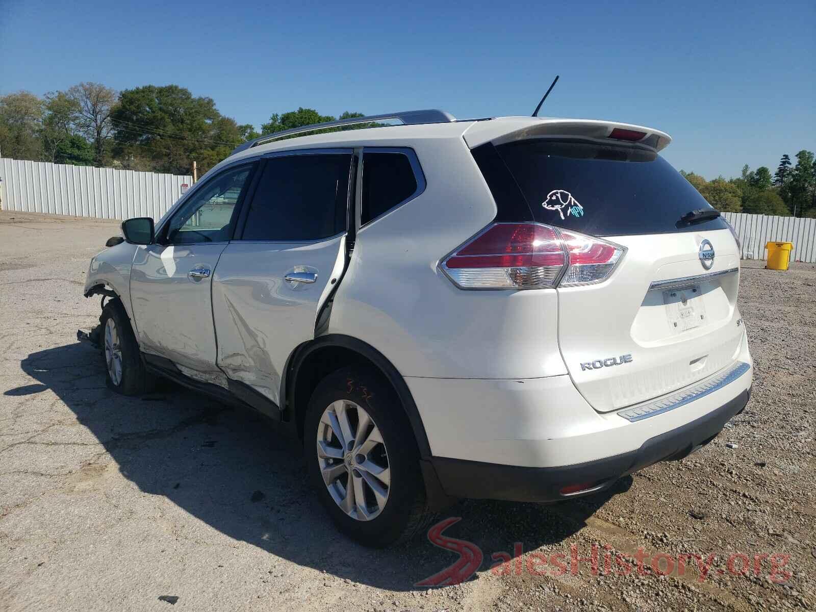 KNMAT2MV6GP622388 2016 NISSAN ROGUE