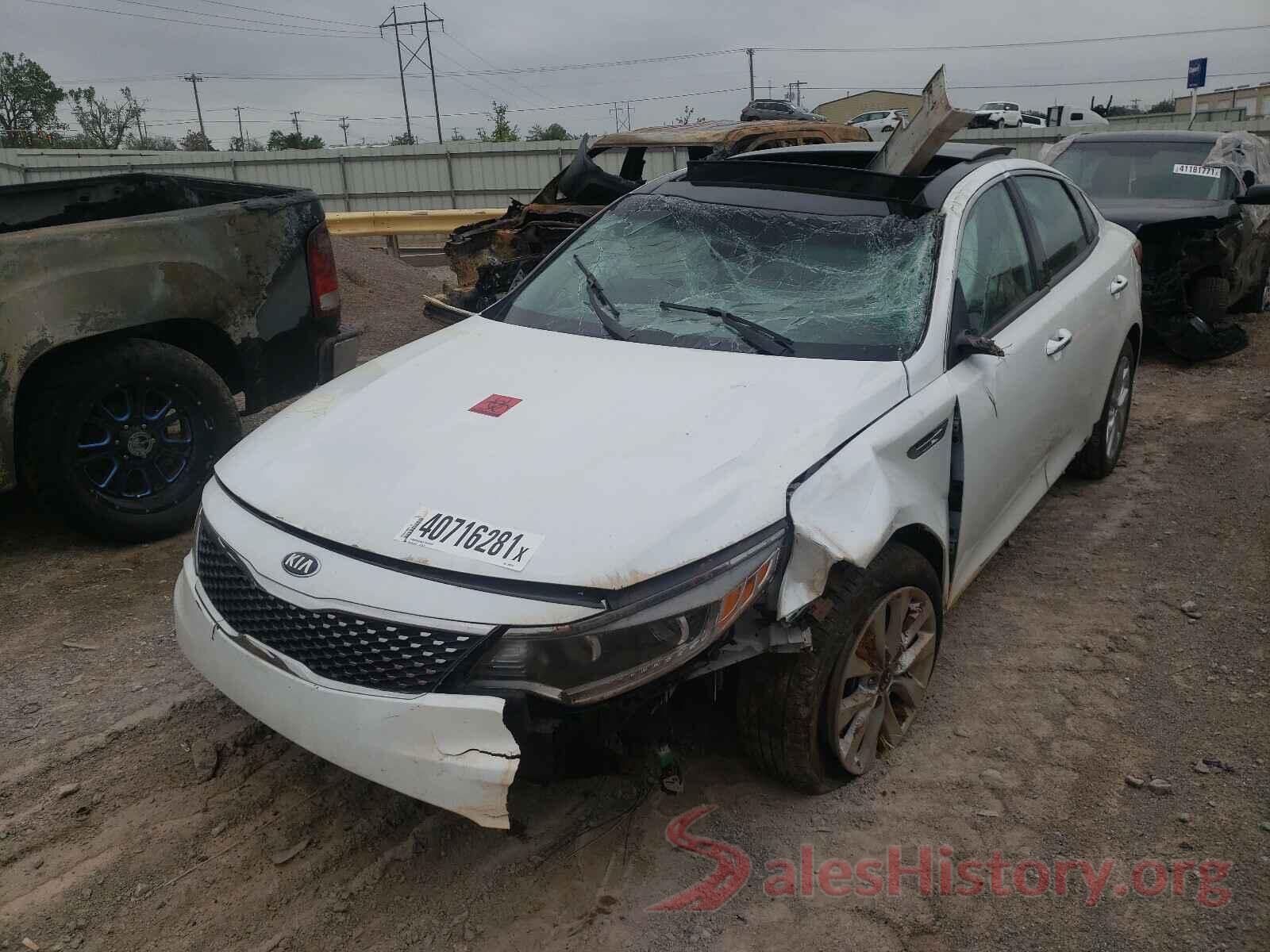 5XXGU4L36GG098010 2016 KIA OPTIMA