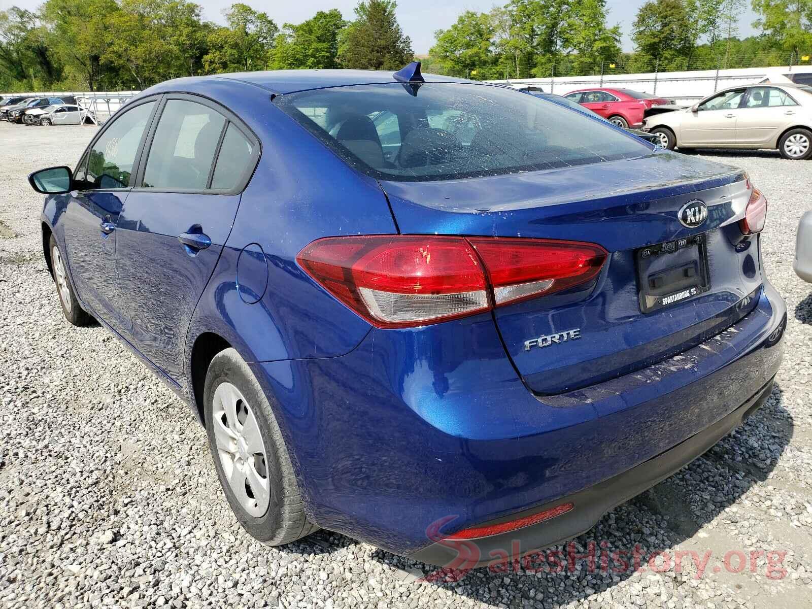 3KPFK4A71HE057852 2017 KIA FORTE