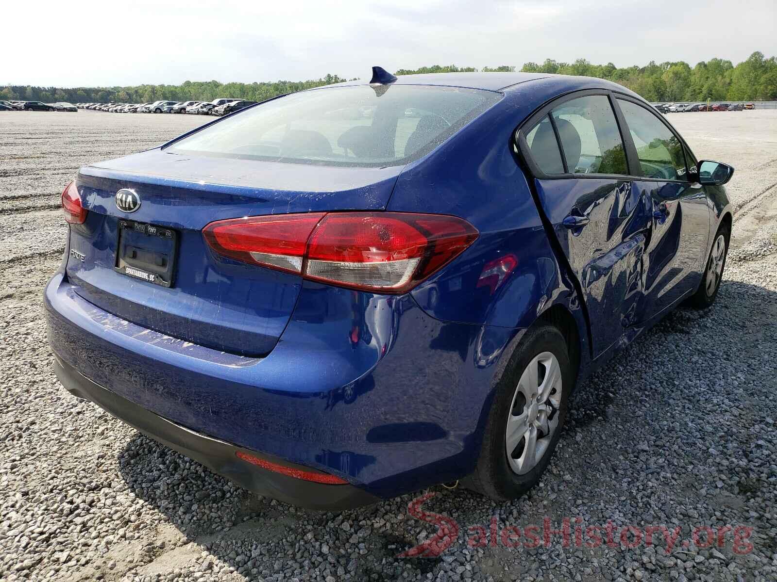 3KPFK4A71HE057852 2017 KIA FORTE