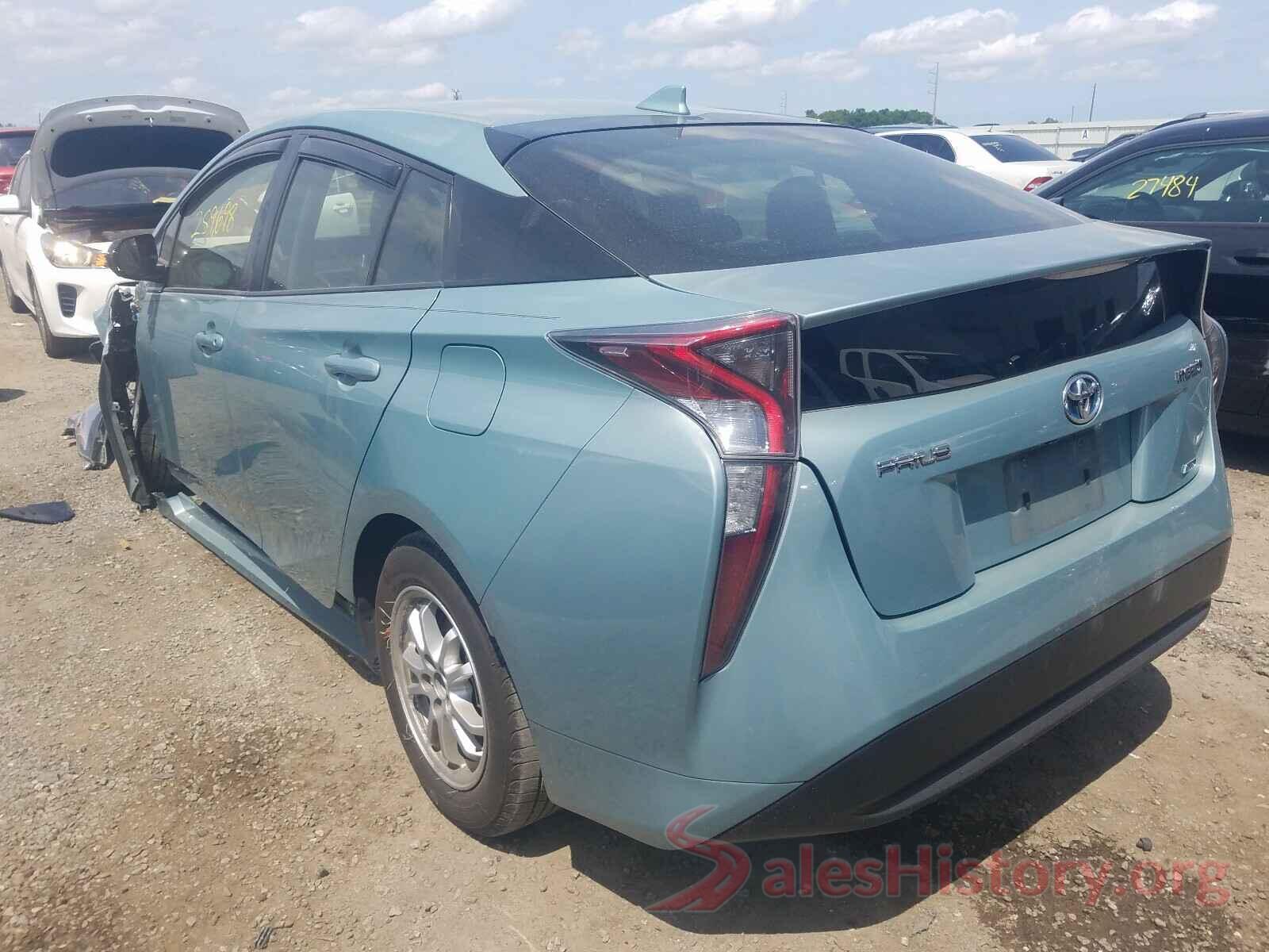 JTDKARFU1H3052753 2017 TOYOTA PRIUS