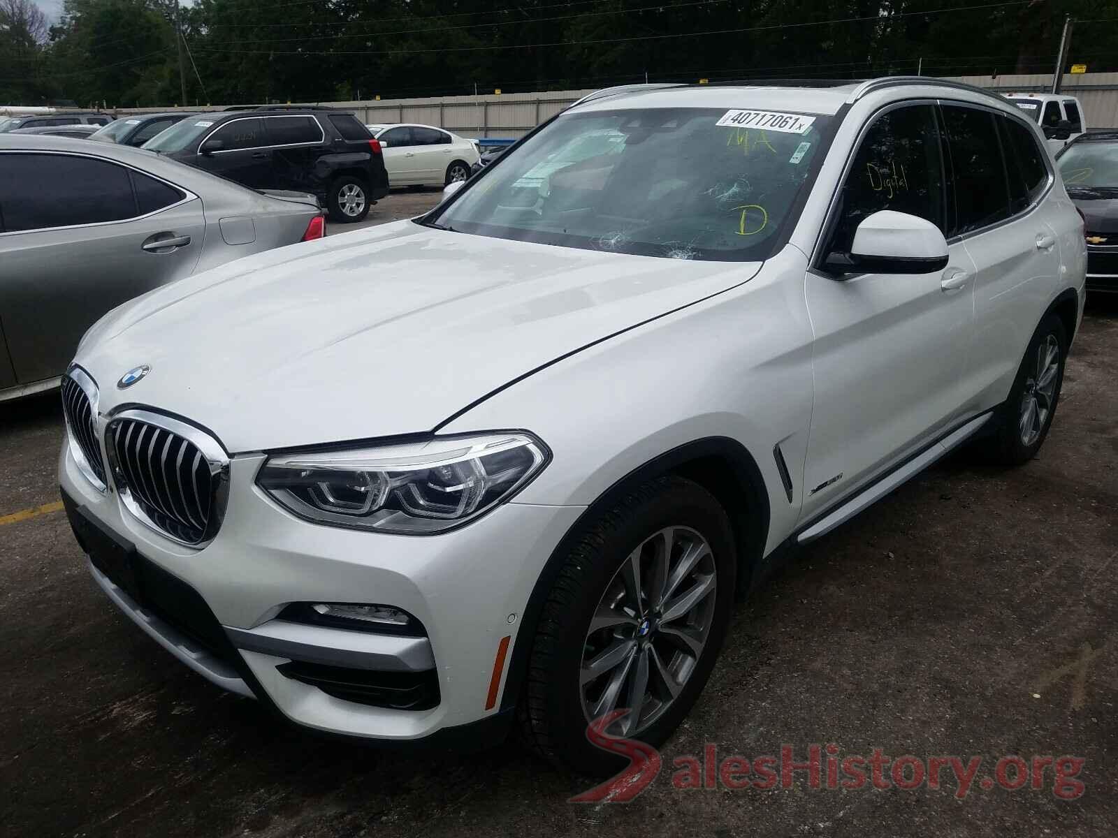 5UXTR9C54JLC76777 2018 BMW X3