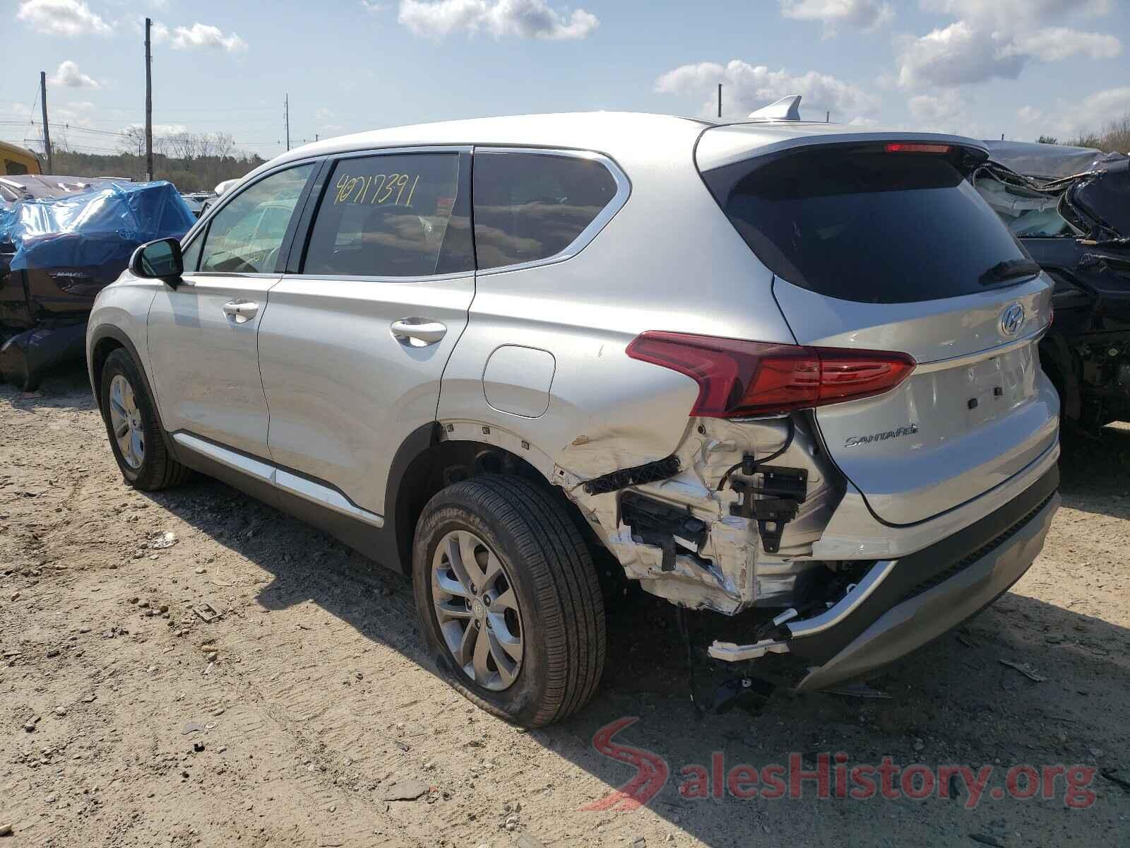 5NMS3CAD3KH002492 2019 HYUNDAI SANTA FE