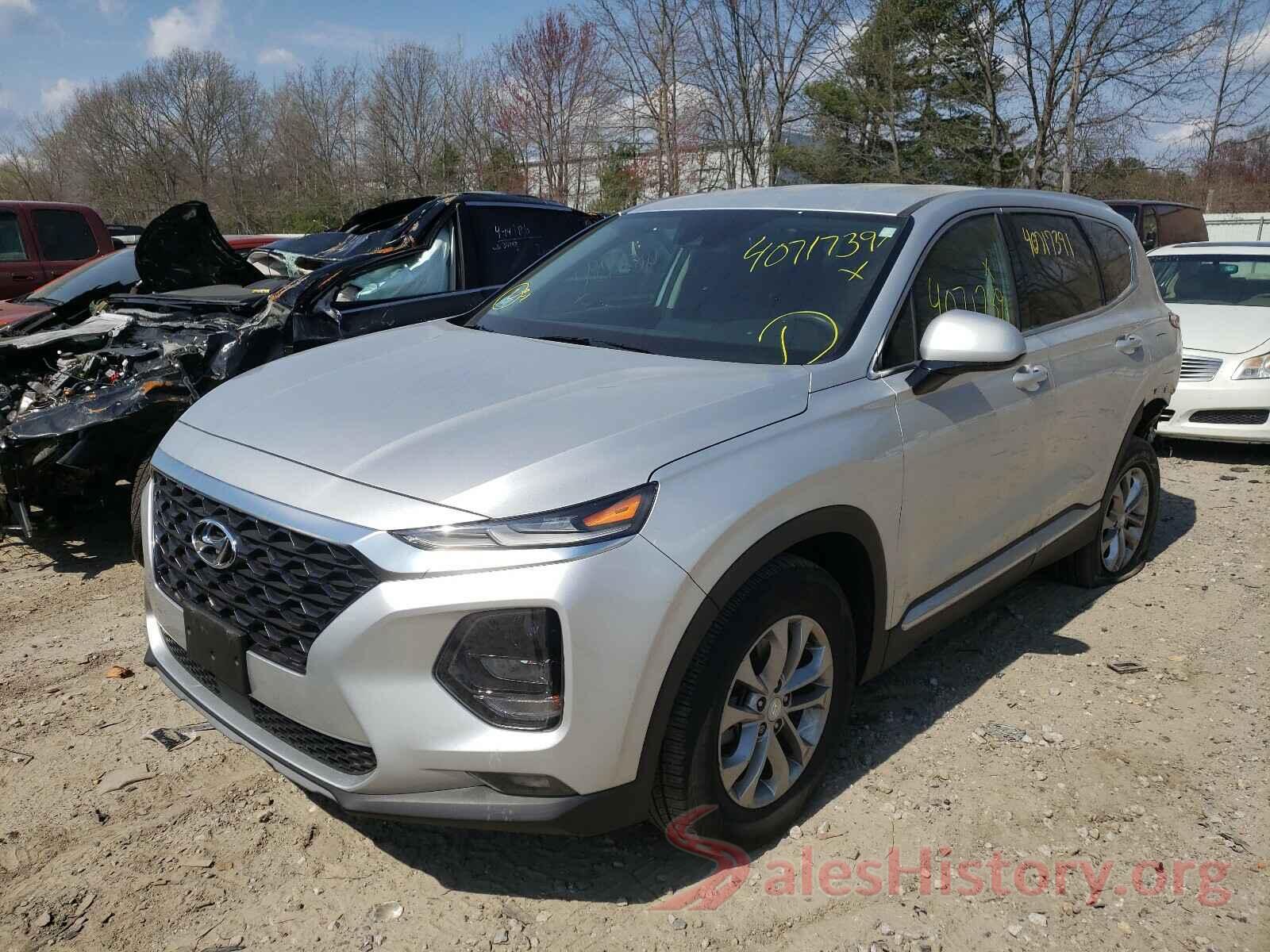 5NMS3CAD3KH002492 2019 HYUNDAI SANTA FE