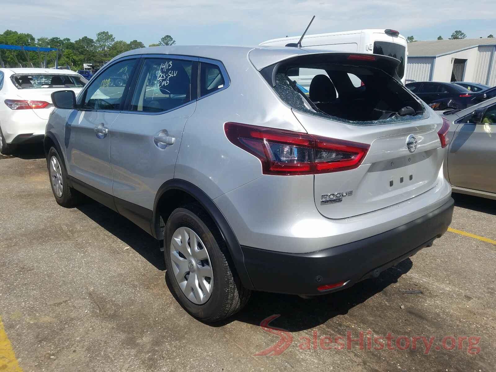 JN1BJ1CV7LW542994 2020 NISSAN ROGUE