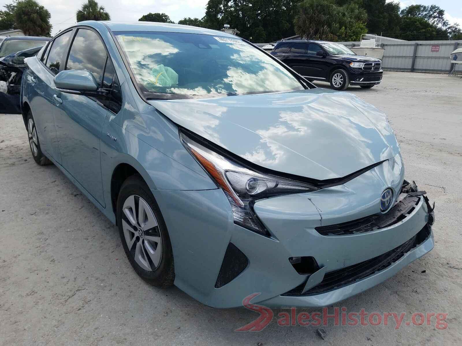 JTDKARFU5J3549584 2018 TOYOTA PRIUS