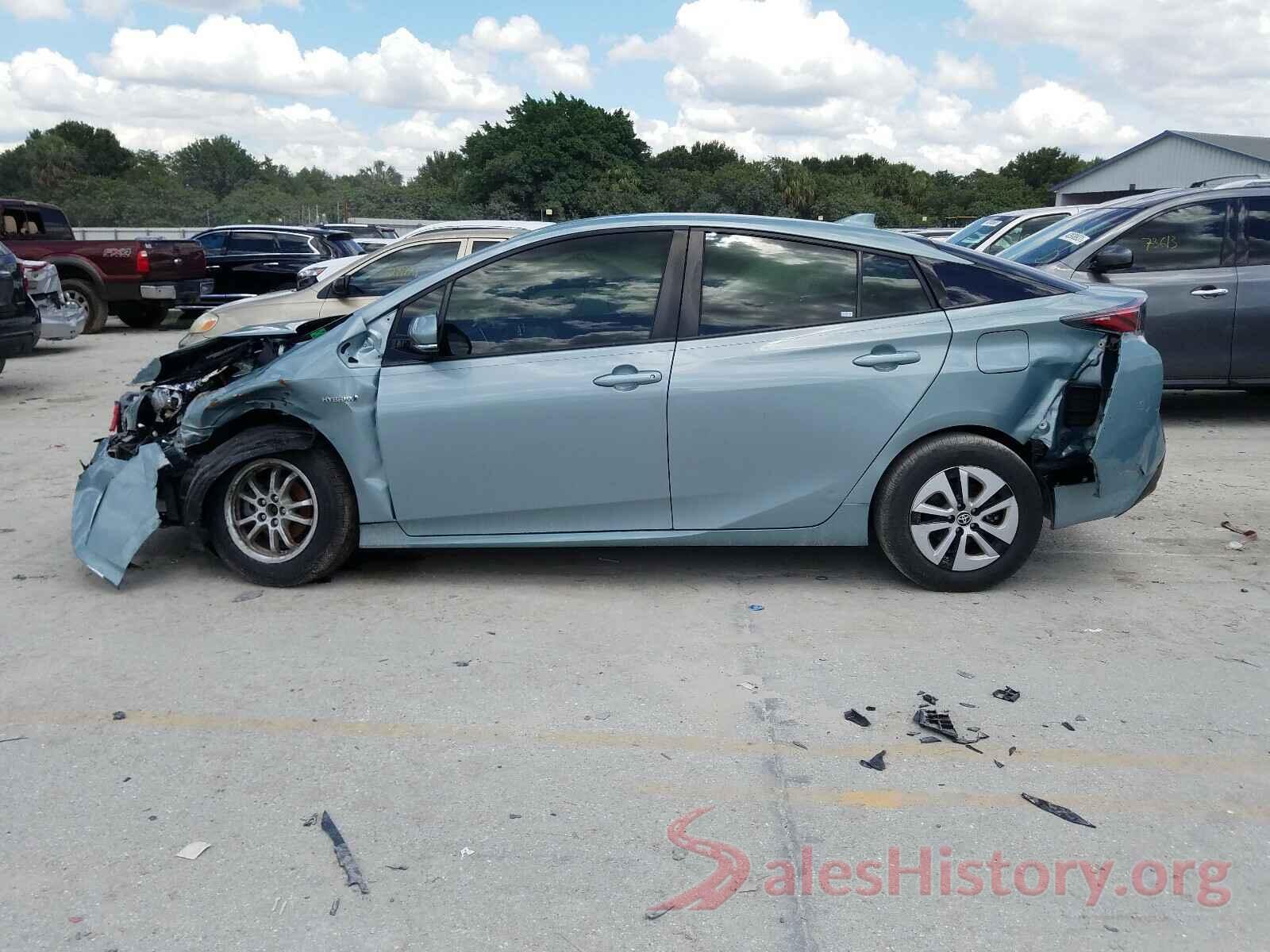 JTDKARFU5J3549584 2018 TOYOTA PRIUS