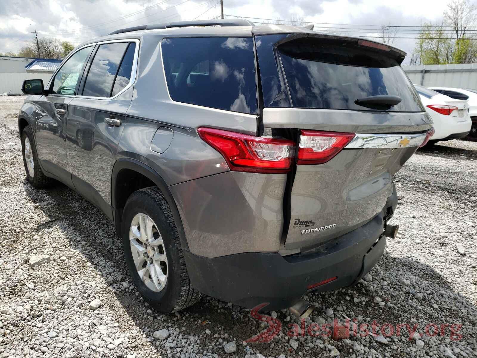 1GNERGKW6KJ261837 2019 CHEVROLET TRAVERSE