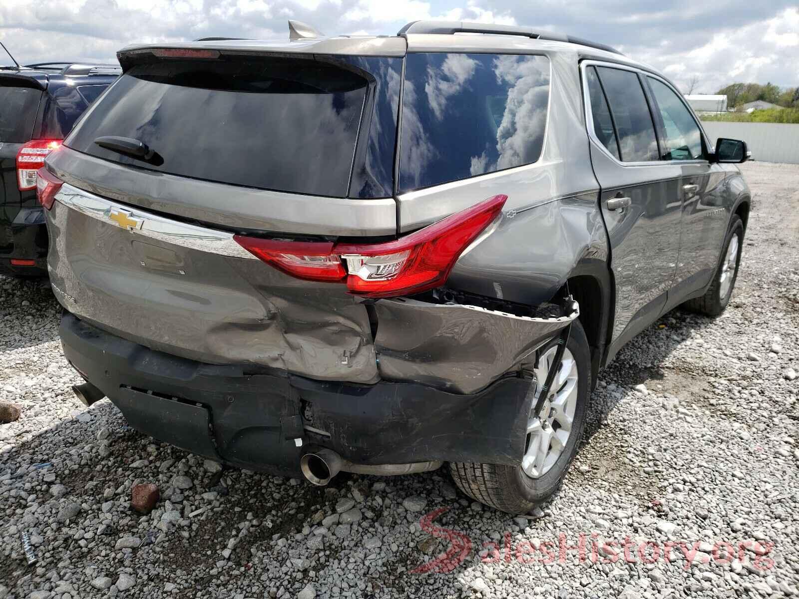 1GNERGKW6KJ261837 2019 CHEVROLET TRAVERSE