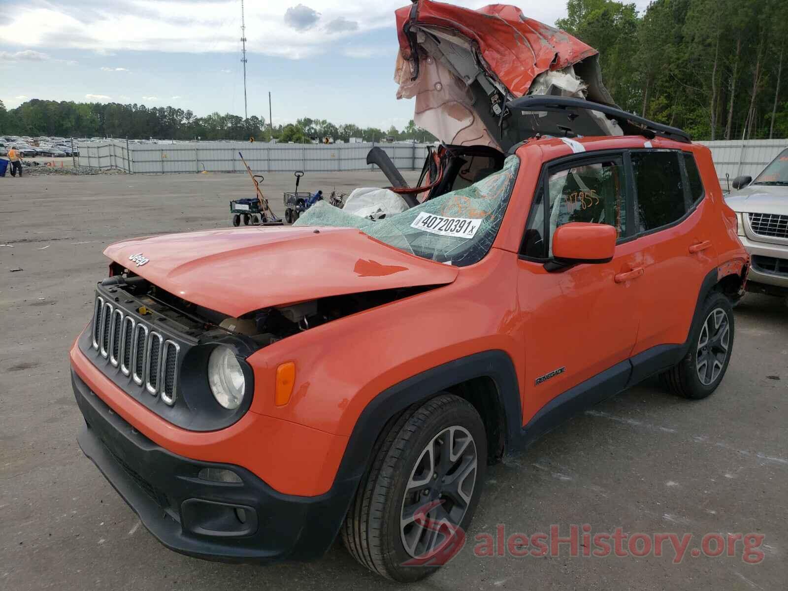 ZACCJABT4GPE17245 2016 JEEP RENEGADE