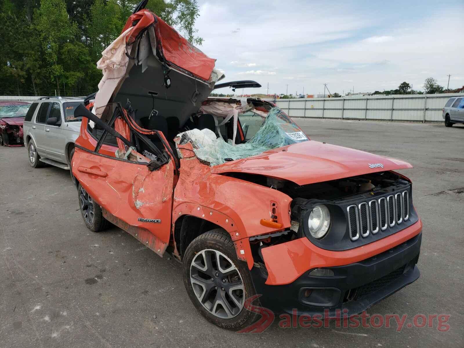 ZACCJABT4GPE17245 2016 JEEP RENEGADE