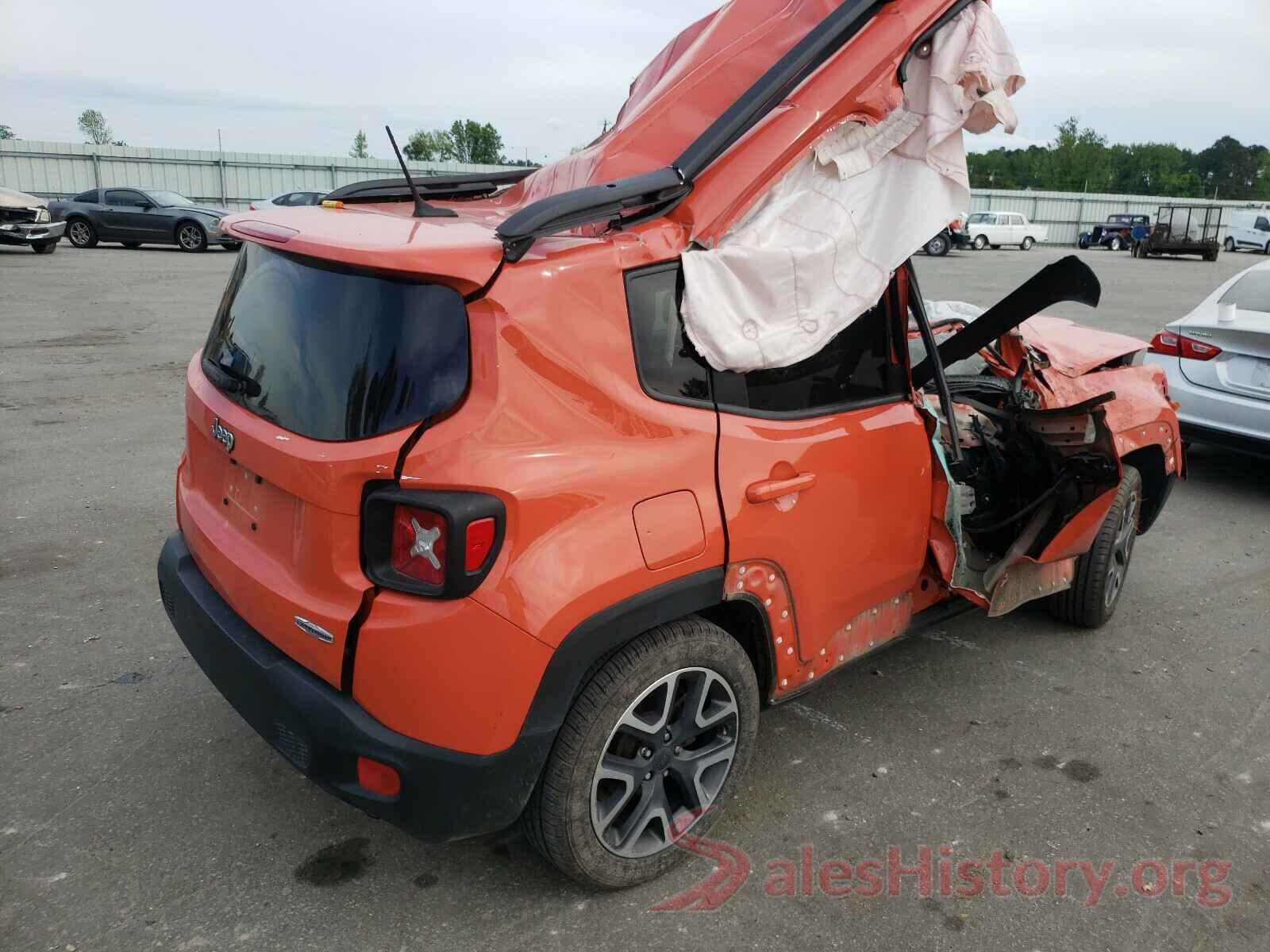 ZACCJABT4GPE17245 2016 JEEP RENEGADE