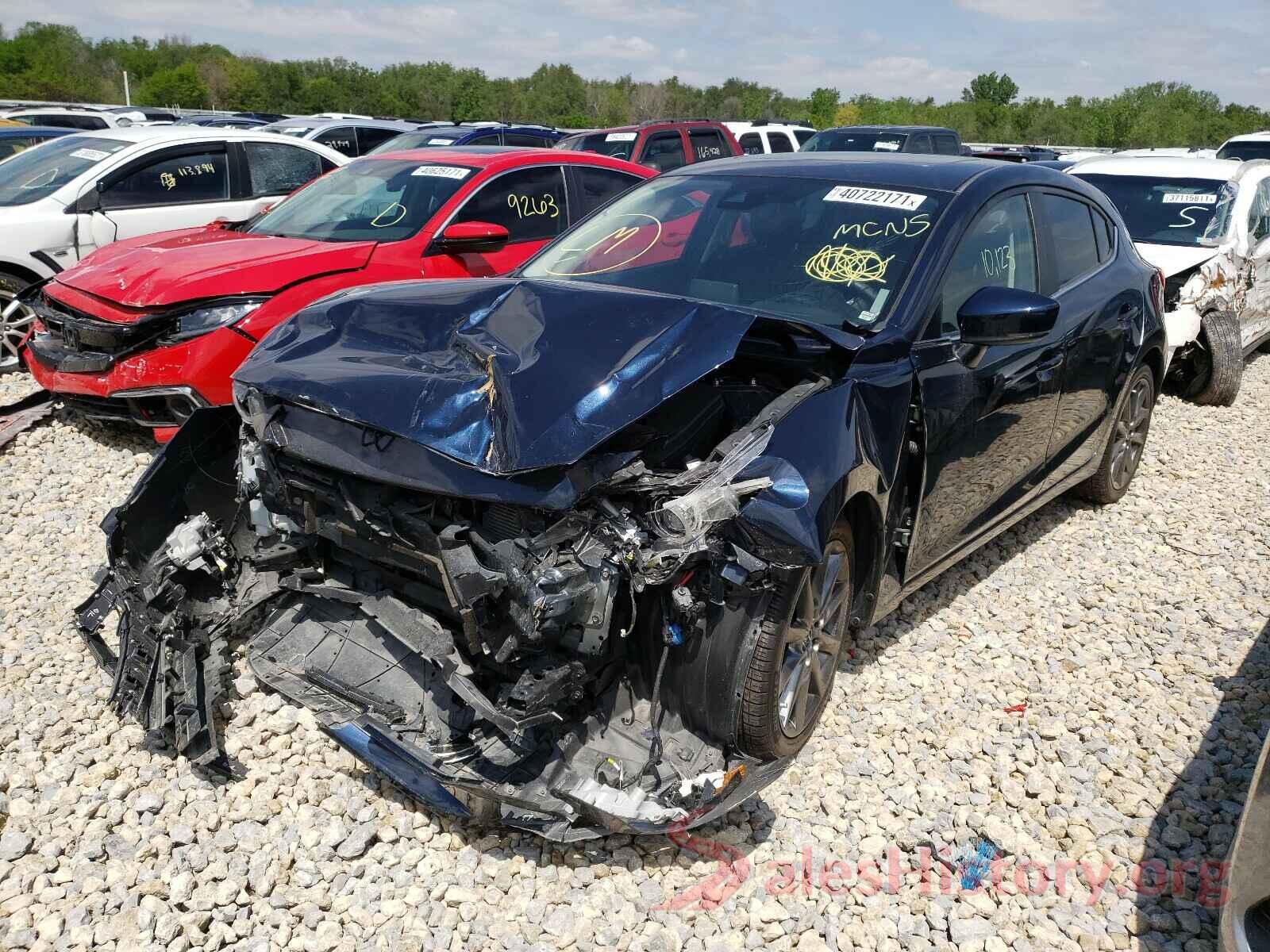 3MZBN1M34JM190515 2018 MAZDA 3