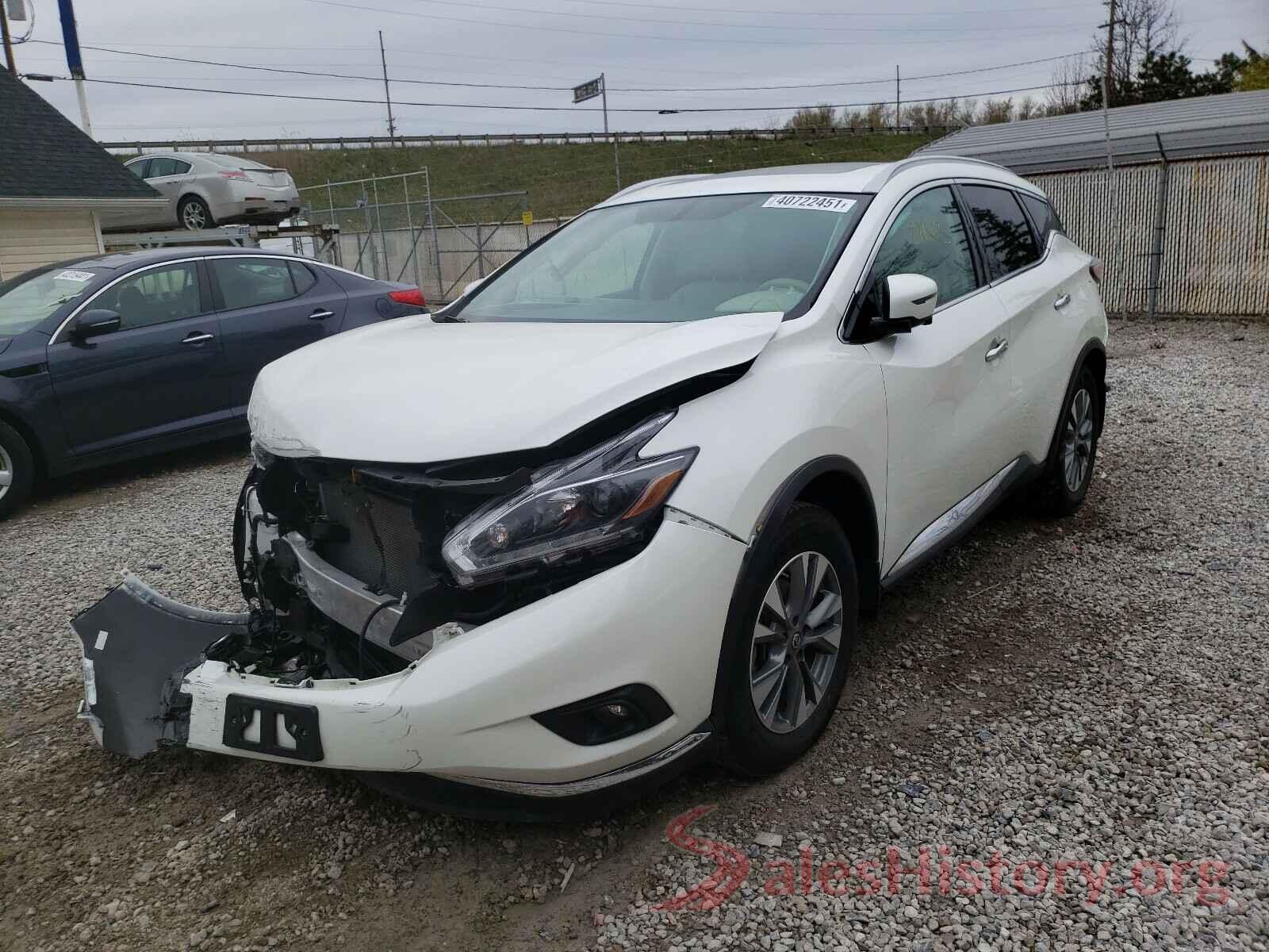 5N1AZ2MH5JN166195 2018 NISSAN MURANO