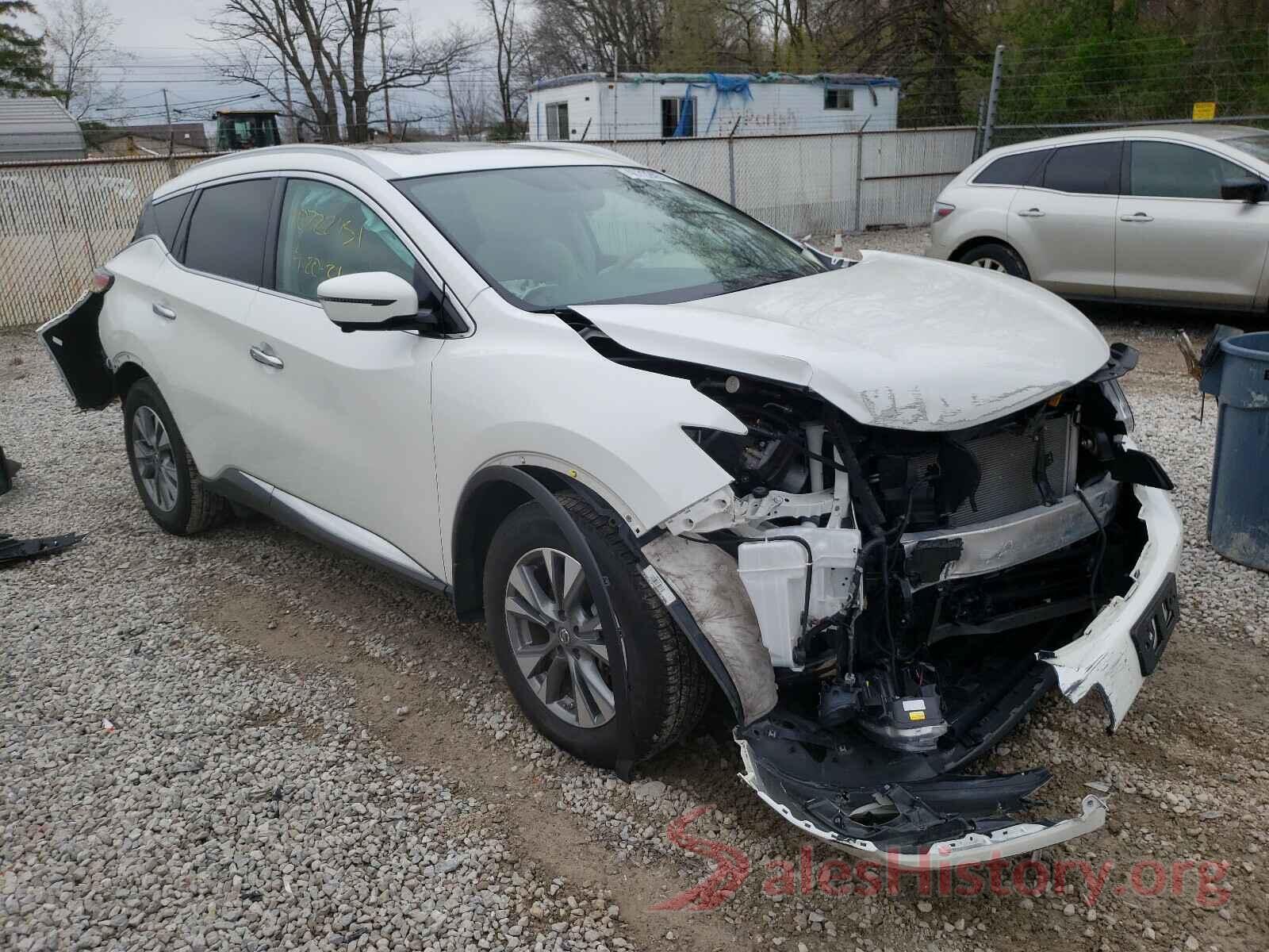 5N1AZ2MH5JN166195 2018 NISSAN MURANO