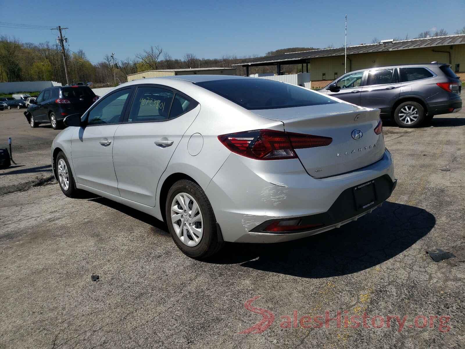 5NPD74LF5KH464640 2019 HYUNDAI ELANTRA