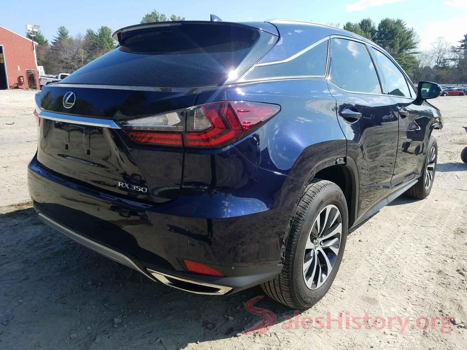 2T2HZMDA5LC235812 2020 LEXUS RX350