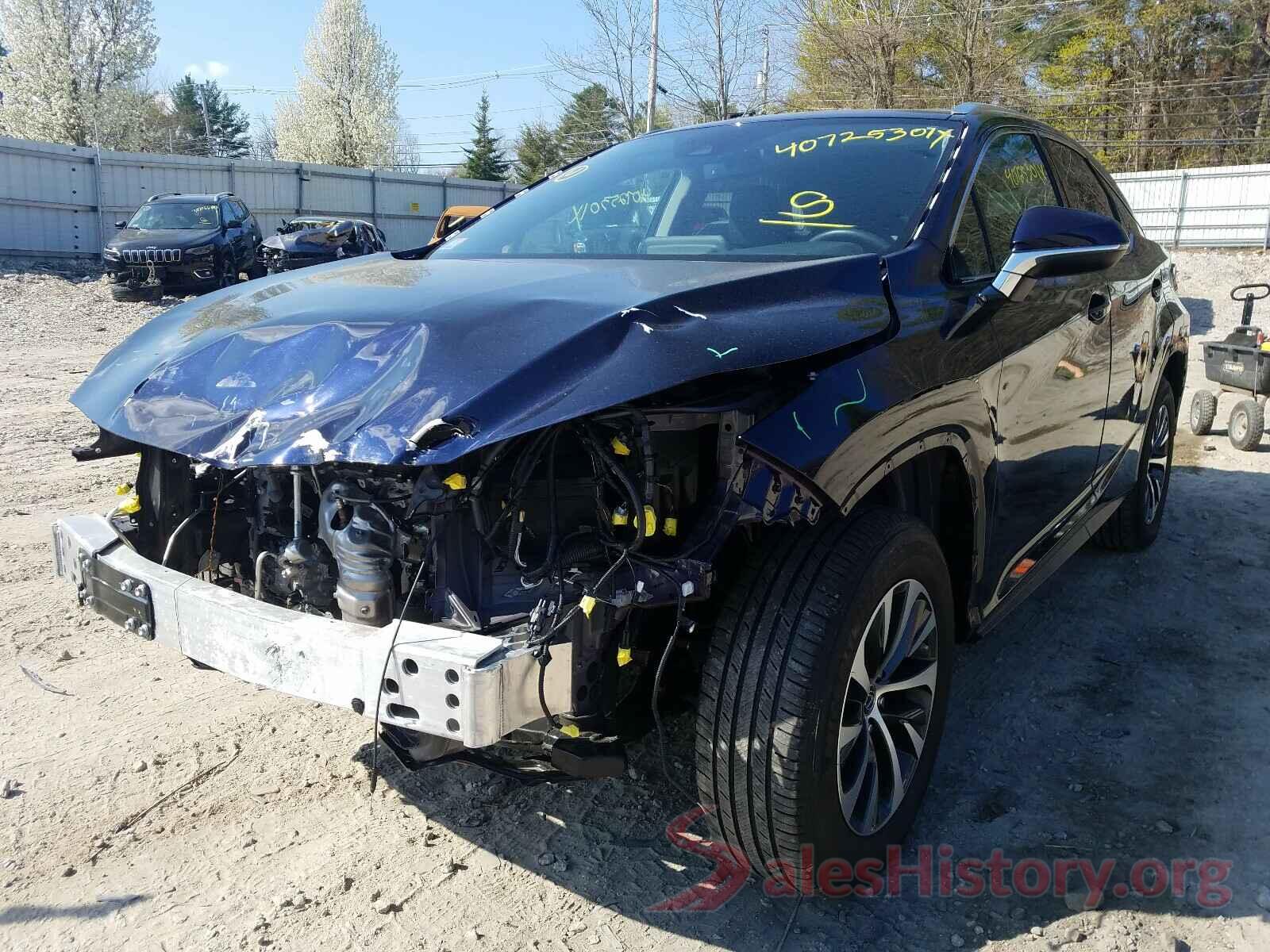 2T2HZMDA5LC235812 2020 LEXUS RX350