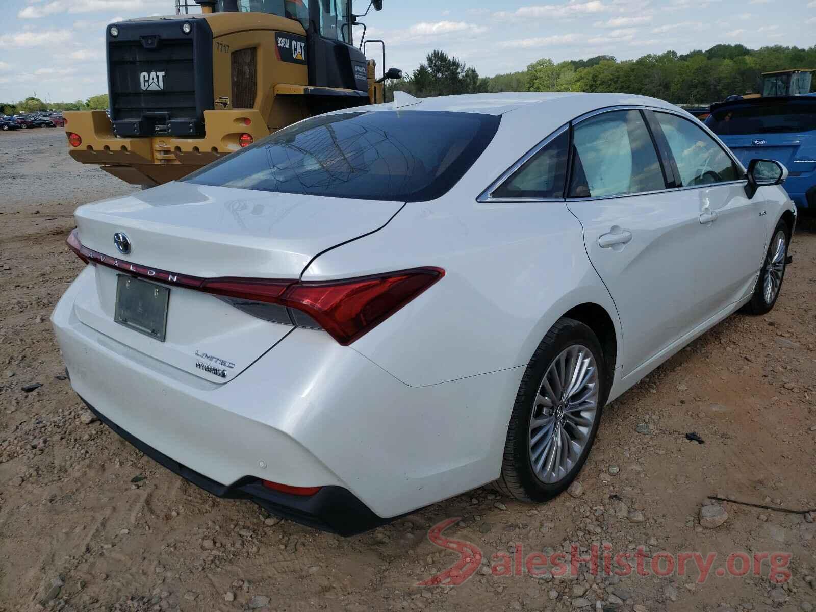 4T1D21FB9LU016118 2020 TOYOTA AVALON