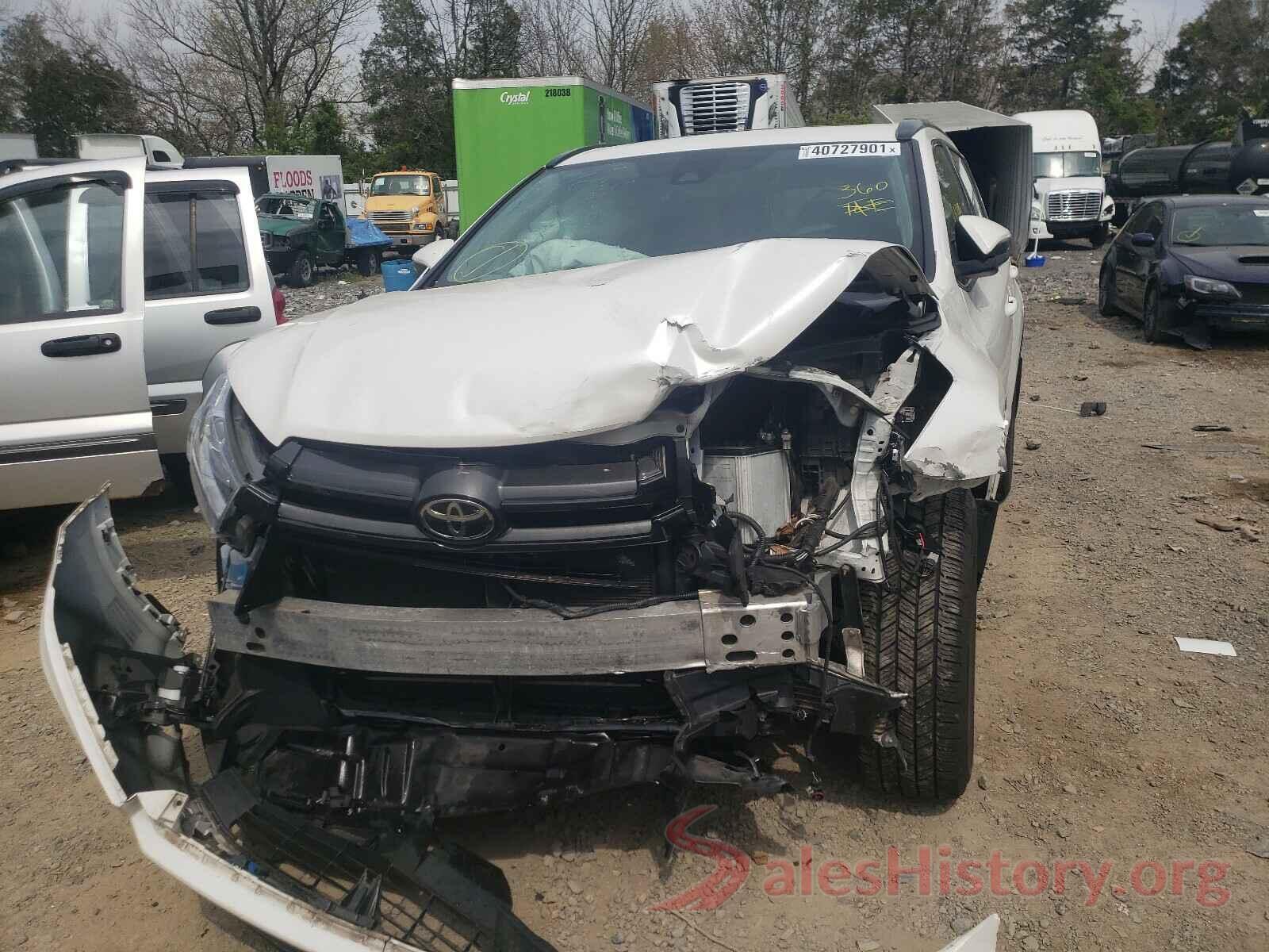 5TDJZRFH1HS380244 2017 TOYOTA HIGHLANDER