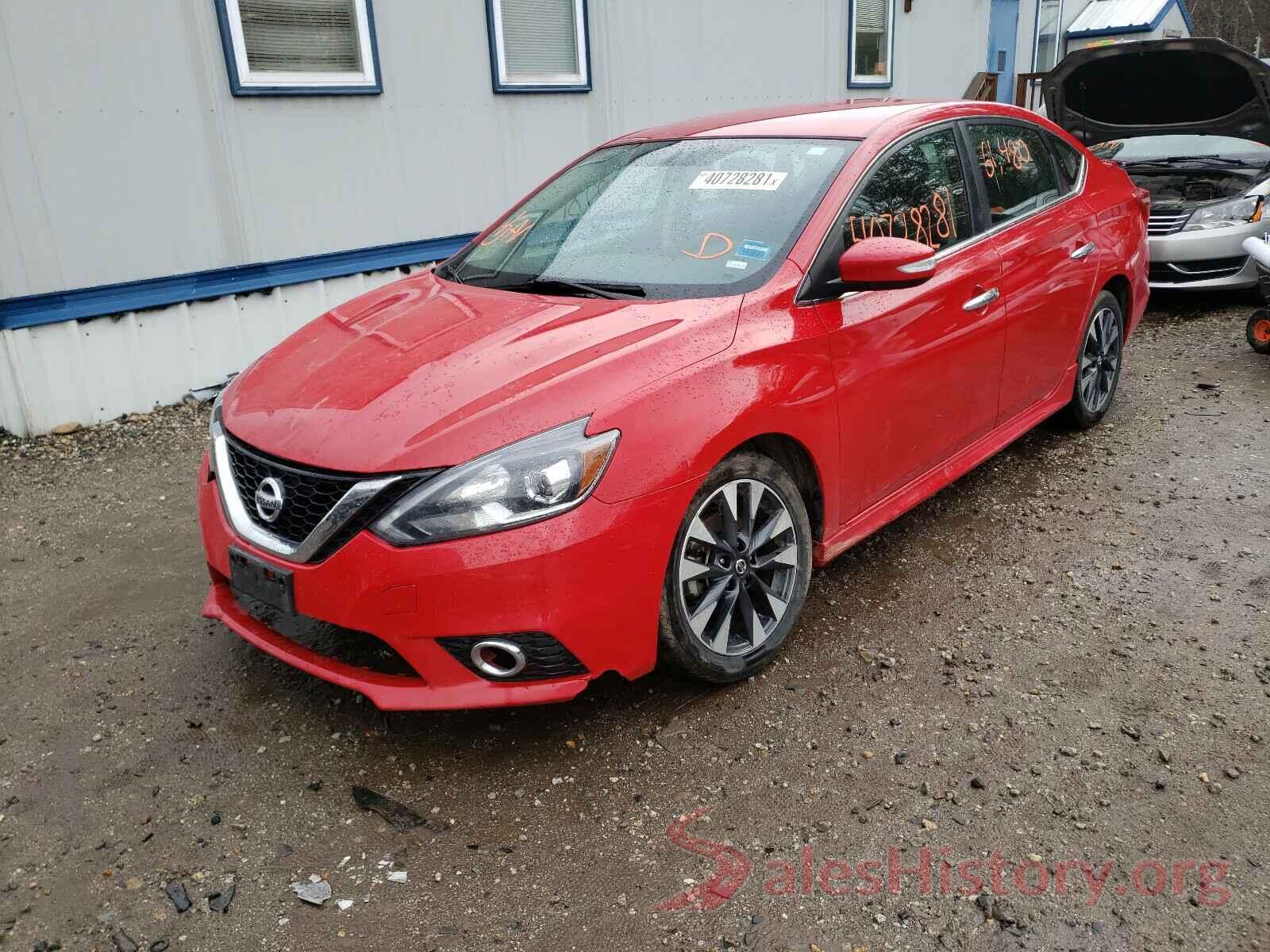 3N1AB7AP3KY300307 2019 NISSAN SENTRA