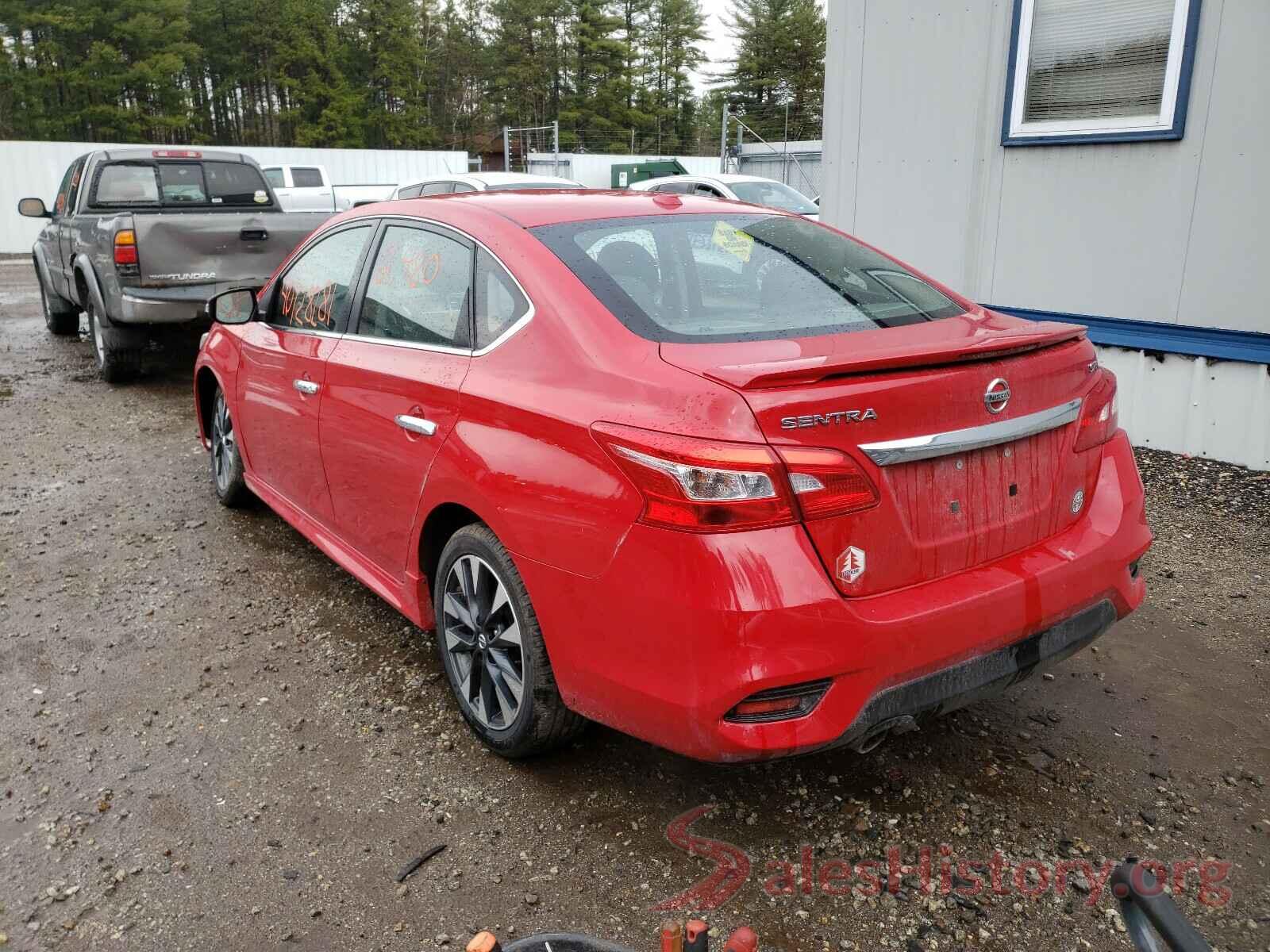 3N1AB7AP3KY300307 2019 NISSAN SENTRA