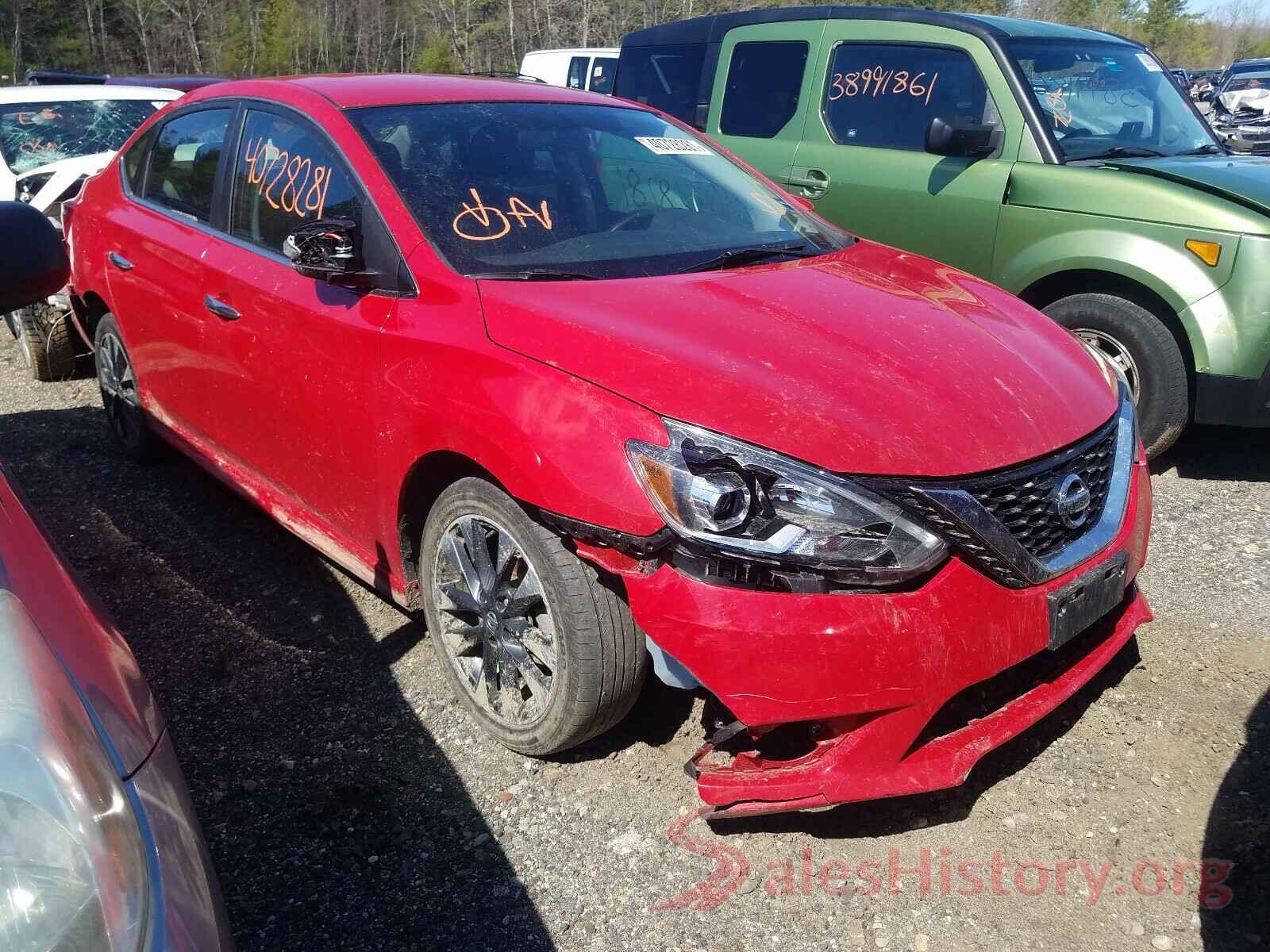 3N1AB7AP3KY300307 2019 NISSAN SENTRA