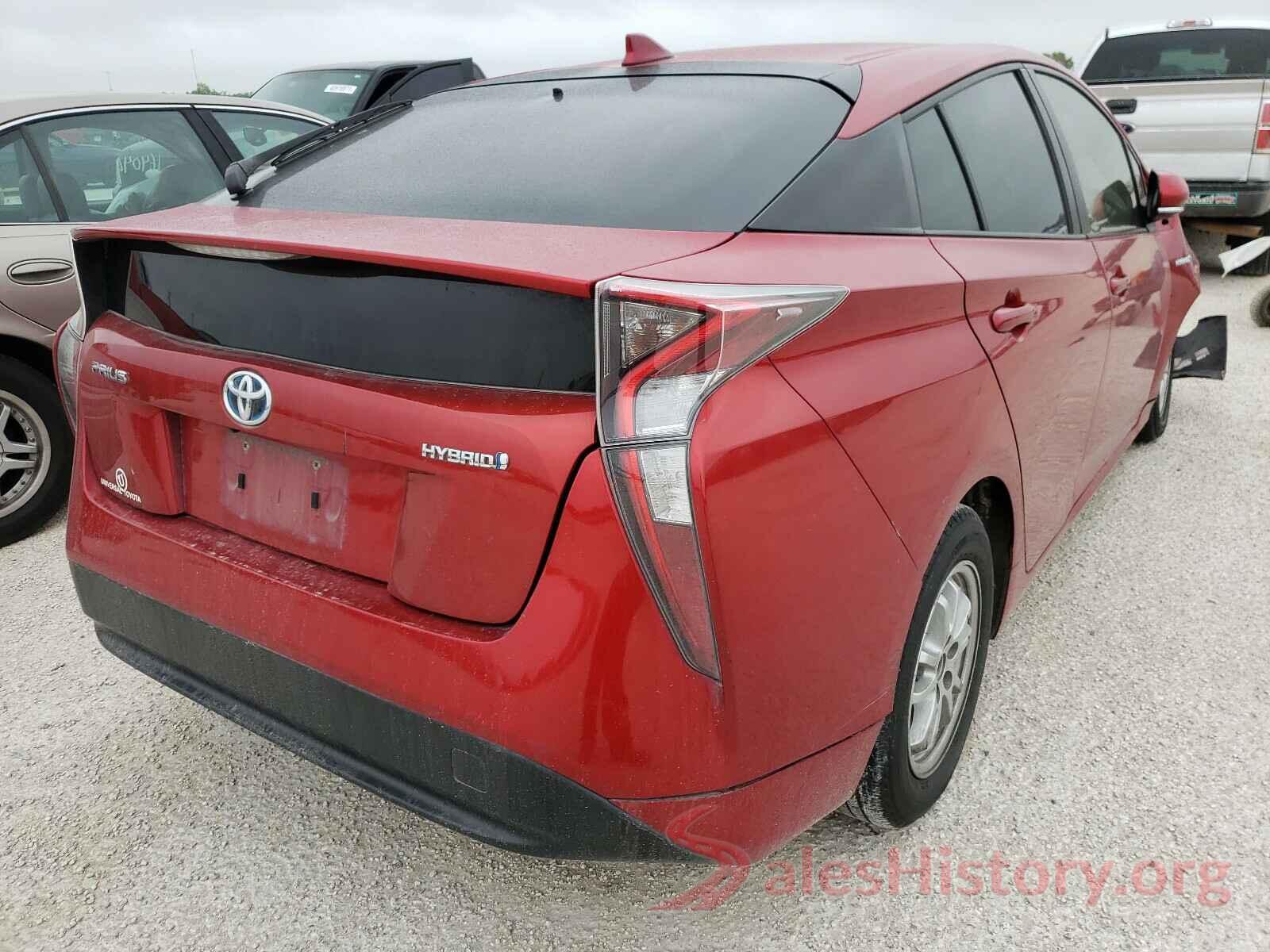 JTDKBRFU9G3512561 2016 TOYOTA PRIUS