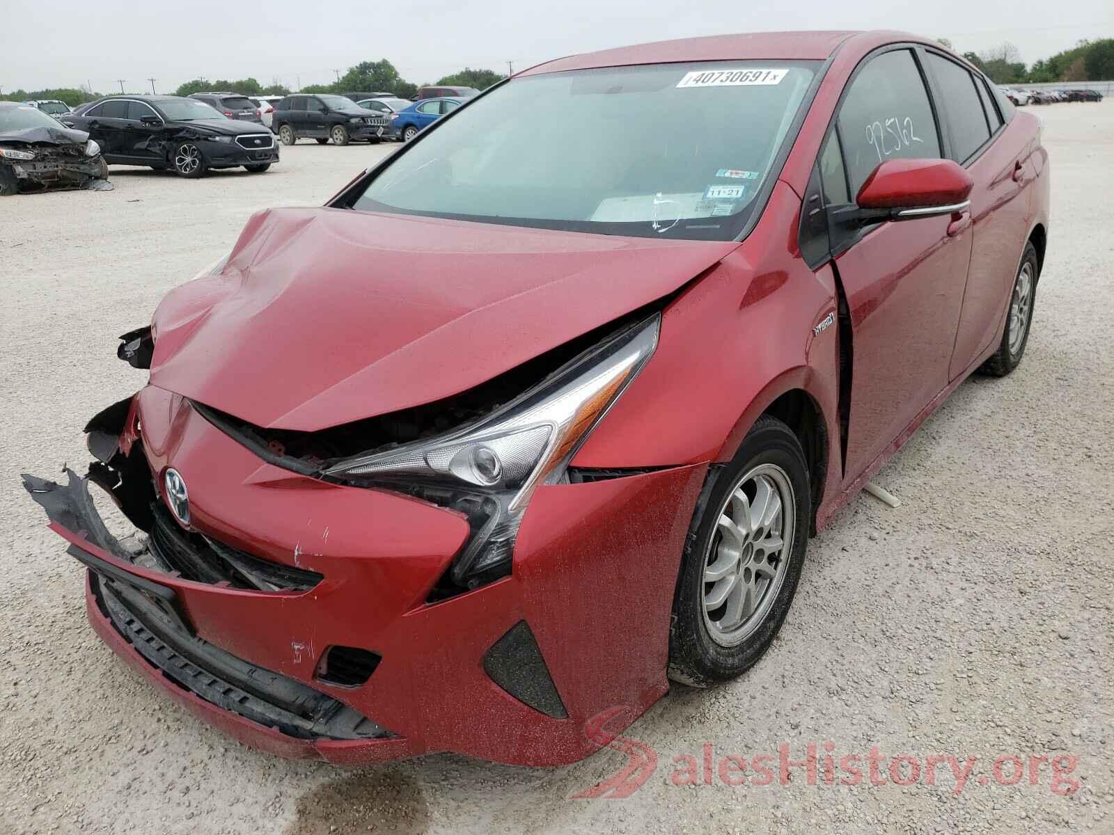 JTDKBRFU9G3512561 2016 TOYOTA PRIUS