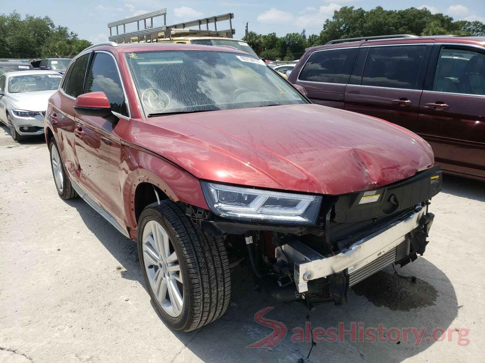 WA1CNAFYXL2020504 2020 AUDI Q5