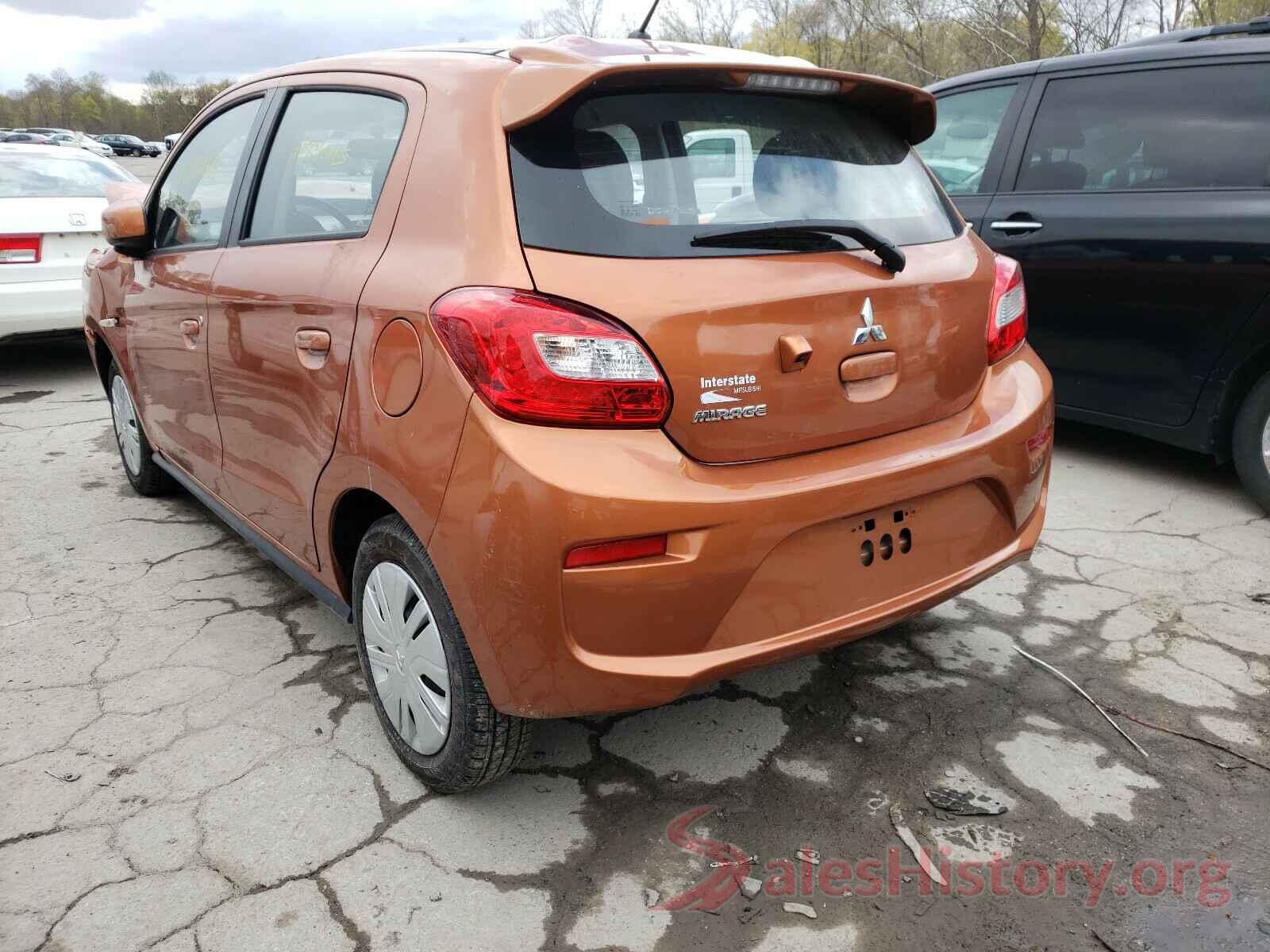 ML32A3HJ4LH000239 2020 MITSUBISHI MIRAGE