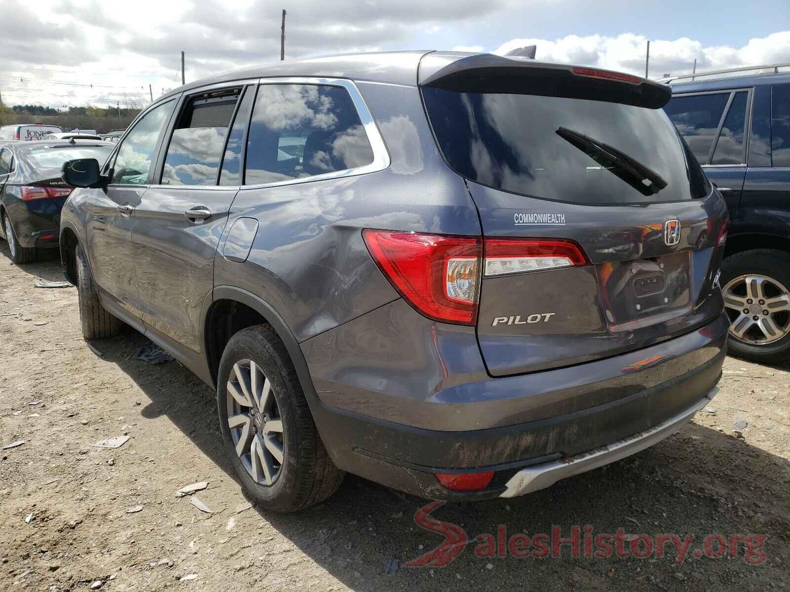 5FNYF6H53KB070343 2019 HONDA PILOT