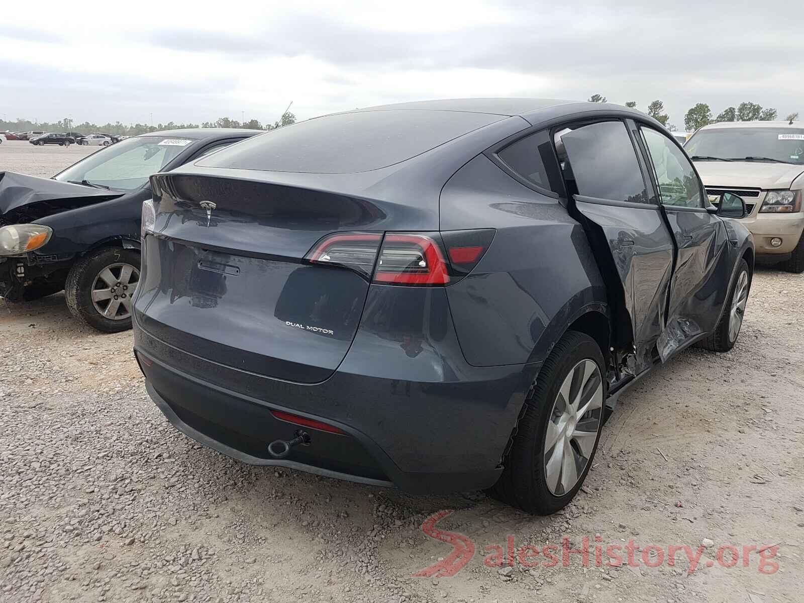 5YJYGDEE3MF088706 2021 TESLA MODEL Y