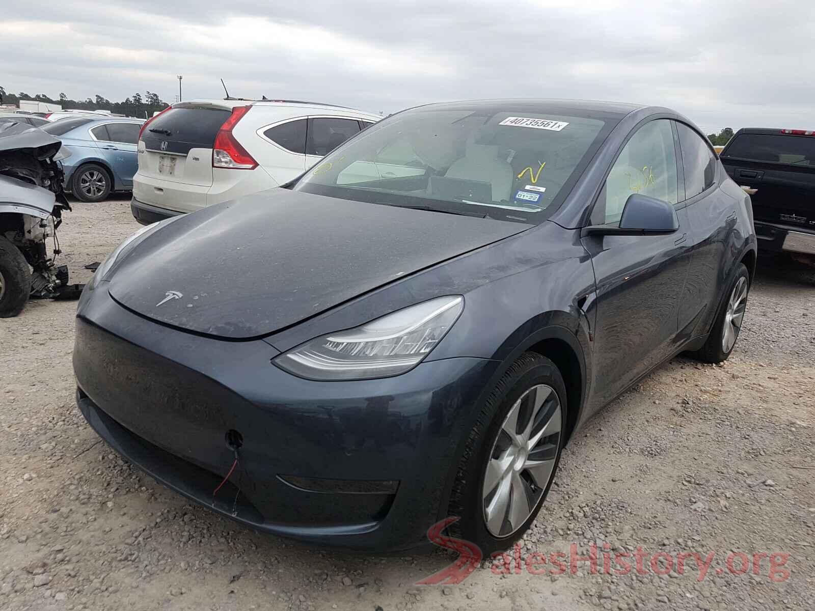 5YJYGDEE3MF088706 2021 TESLA MODEL Y