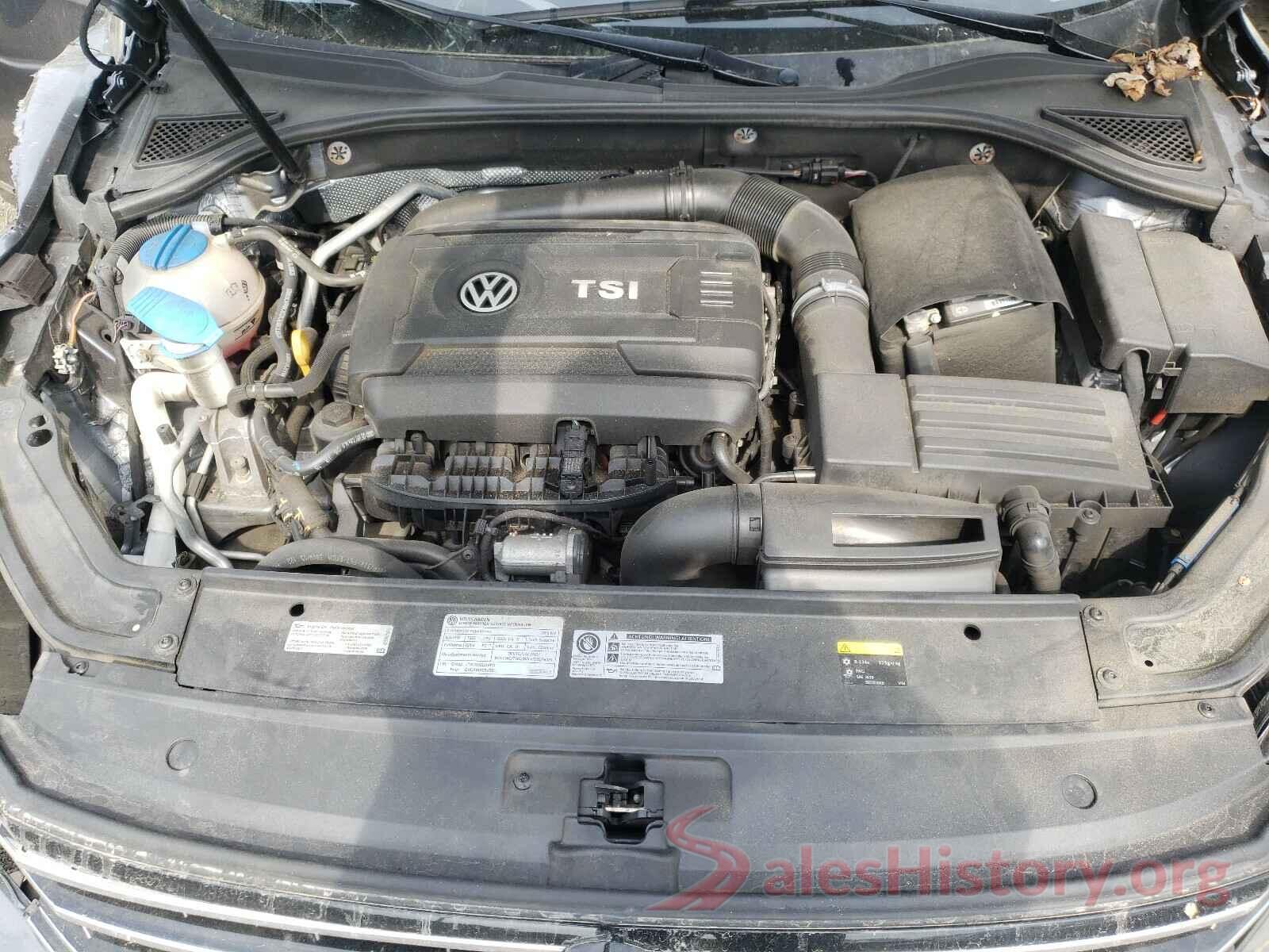 1VWAT7A37GC020815 2016 VOLKSWAGEN PASSAT