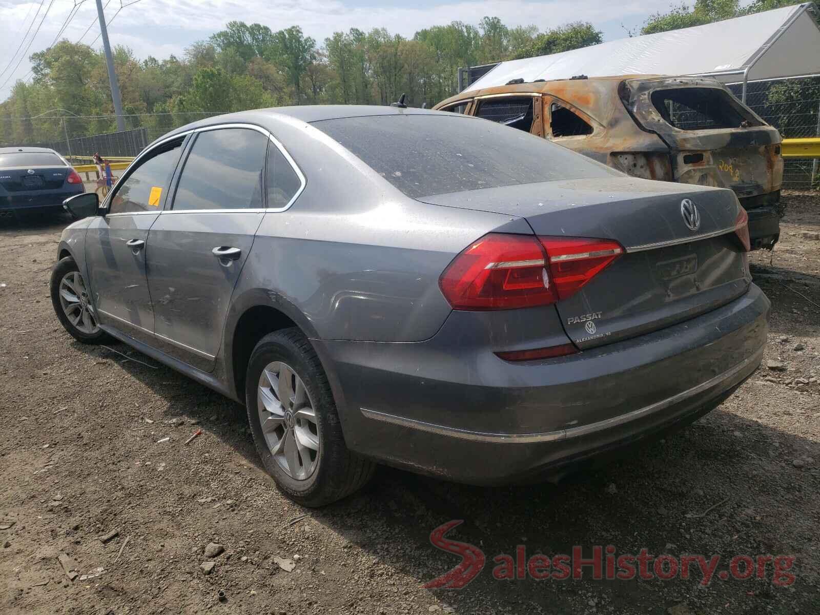 1VWAT7A37GC020815 2016 VOLKSWAGEN PASSAT