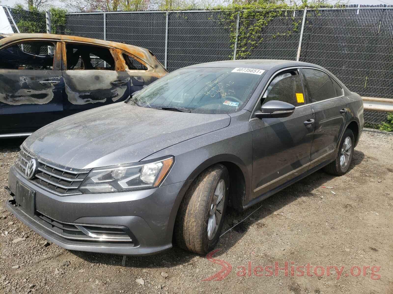 1VWAT7A37GC020815 2016 VOLKSWAGEN PASSAT