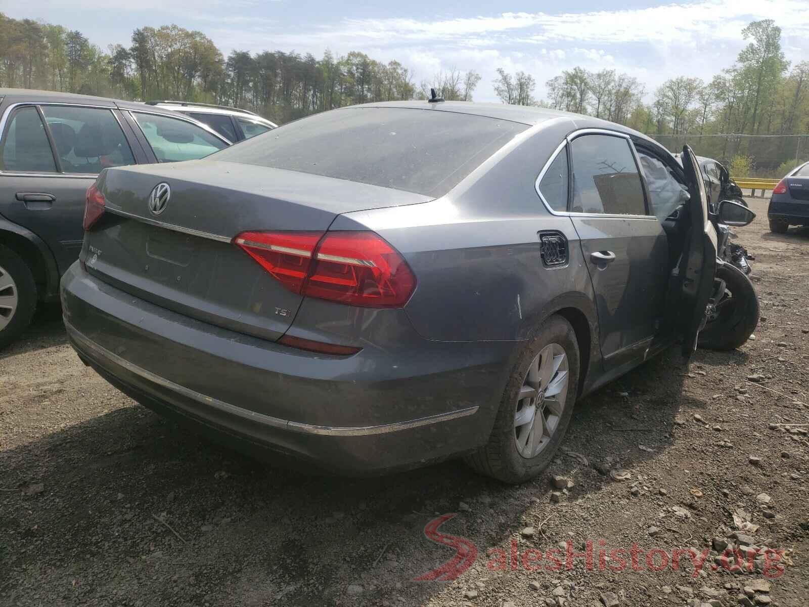 1VWAT7A37GC020815 2016 VOLKSWAGEN PASSAT