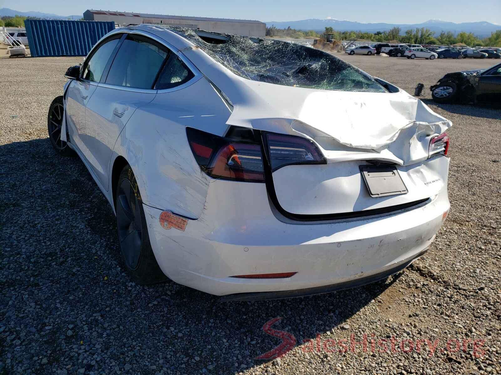 5YJ3E1EBXKF517728 2019 TESLA MODEL 3