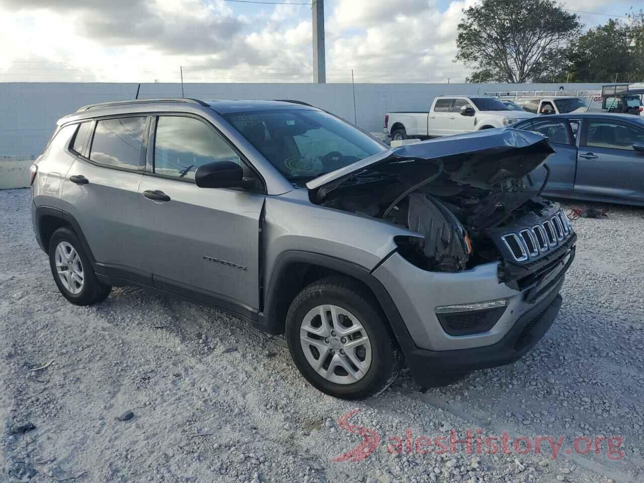 3C4NJCAB8JT223900 2018 JEEP COMPASS