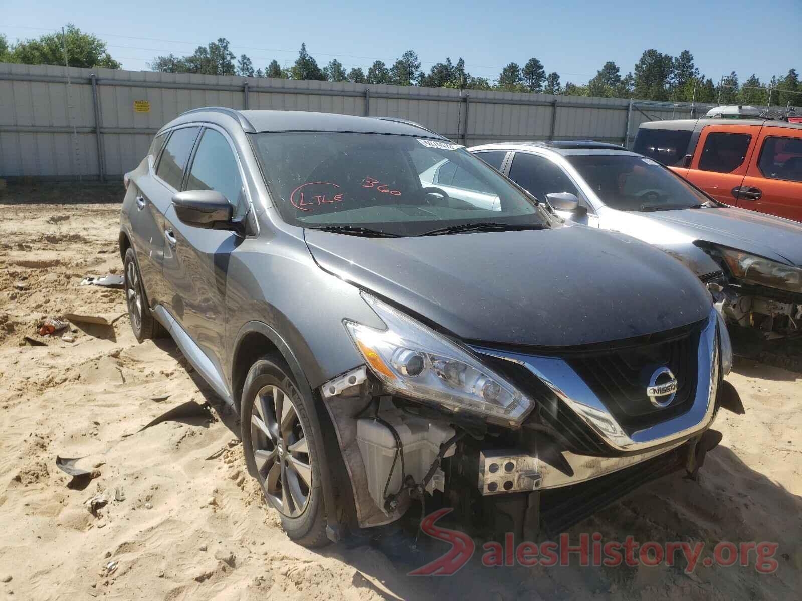 5N1AZ2MG1HN131607 2017 NISSAN MURANO