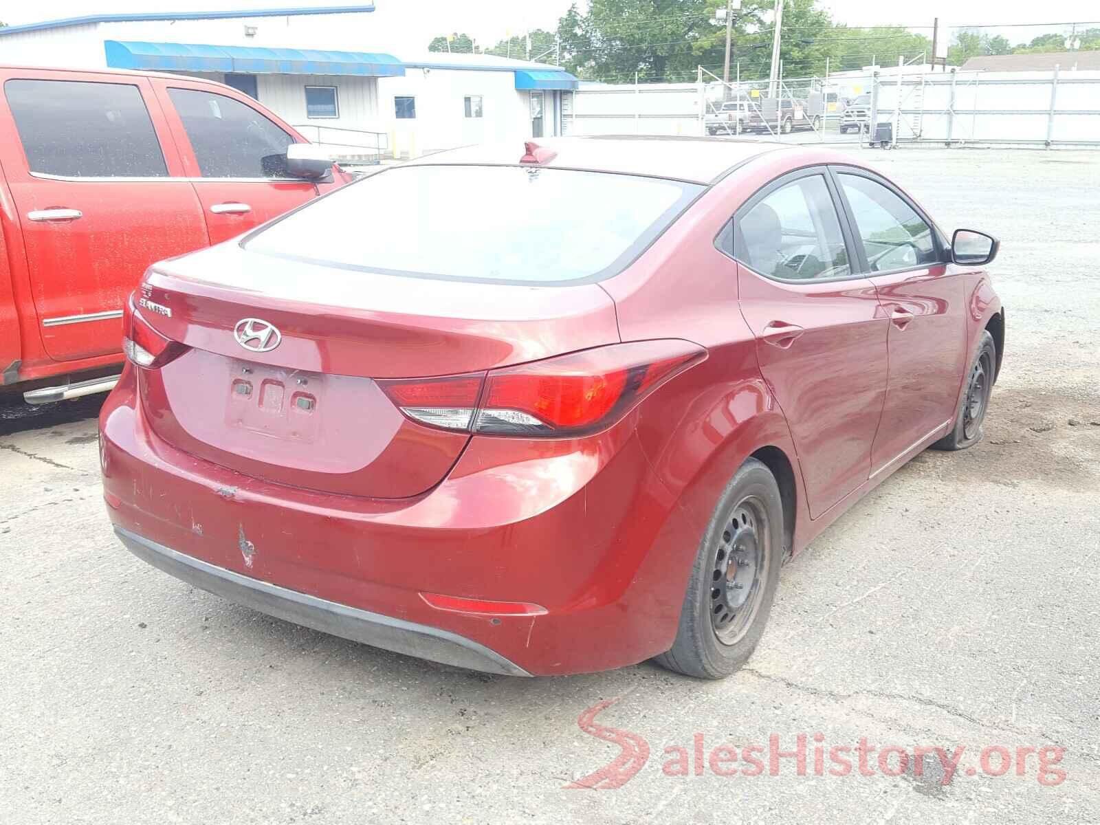 5NPDH4AE0GH713280 2016 HYUNDAI ELANTRA